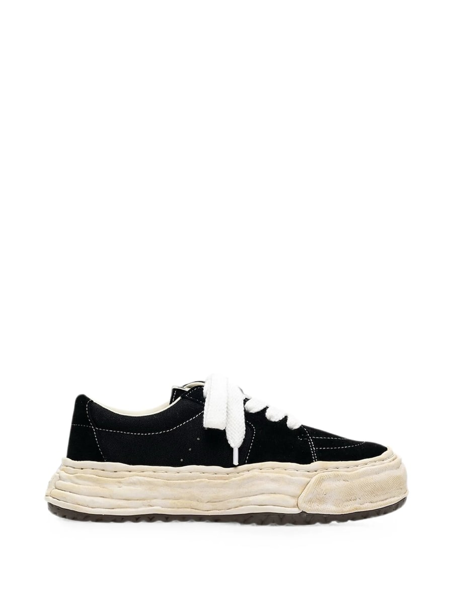 Maison Mihara Yasuhiro Maison Mihara Yasuhiro Eric OG Sole Overdyed Mix-material Low-top Sneakers