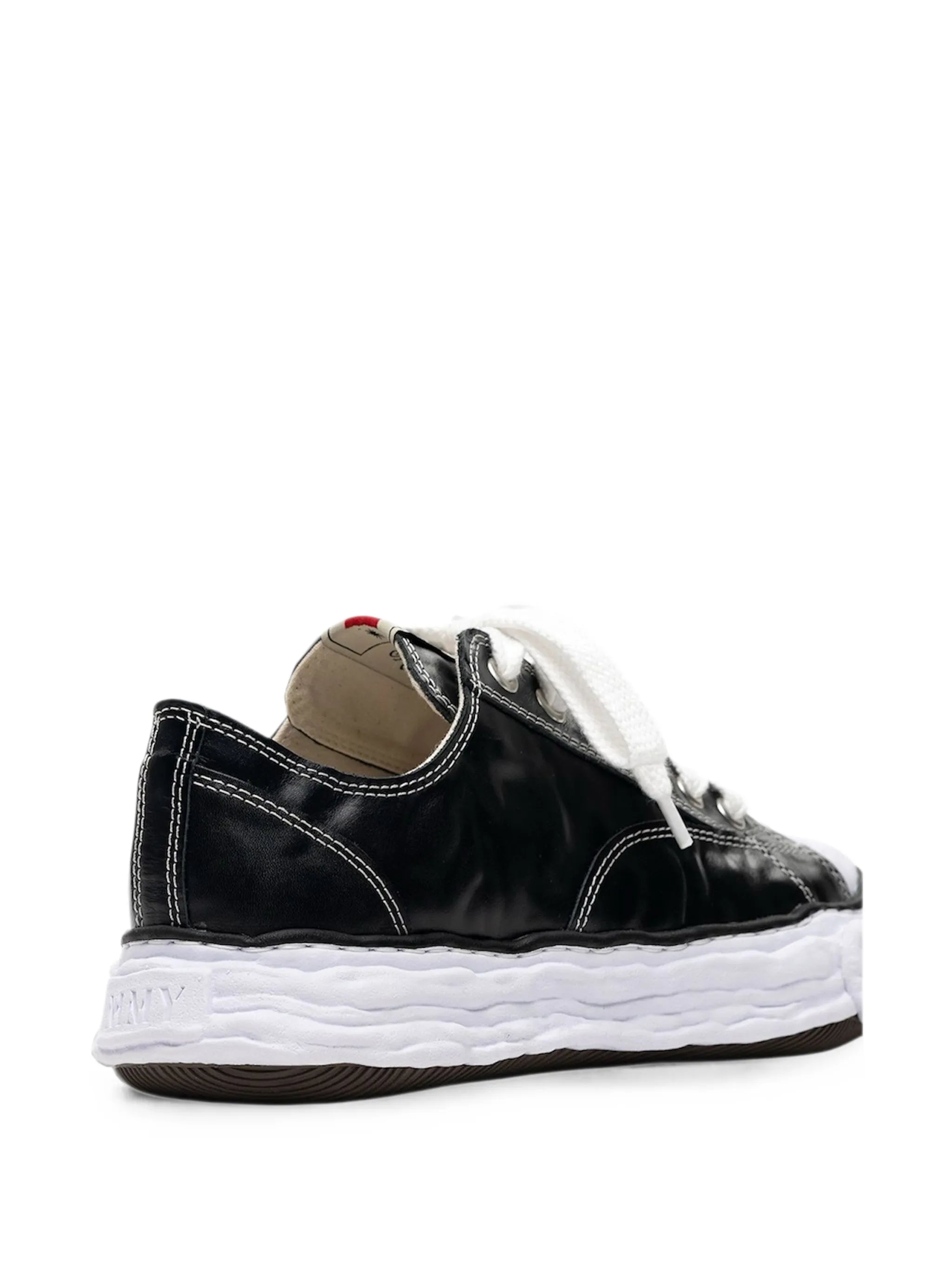 Maison Mihara Yasuhiro Maison Mihara Yasuhiro Peterson23 OG Sole Wrinkled Leather Low-top Sneakers, view 2