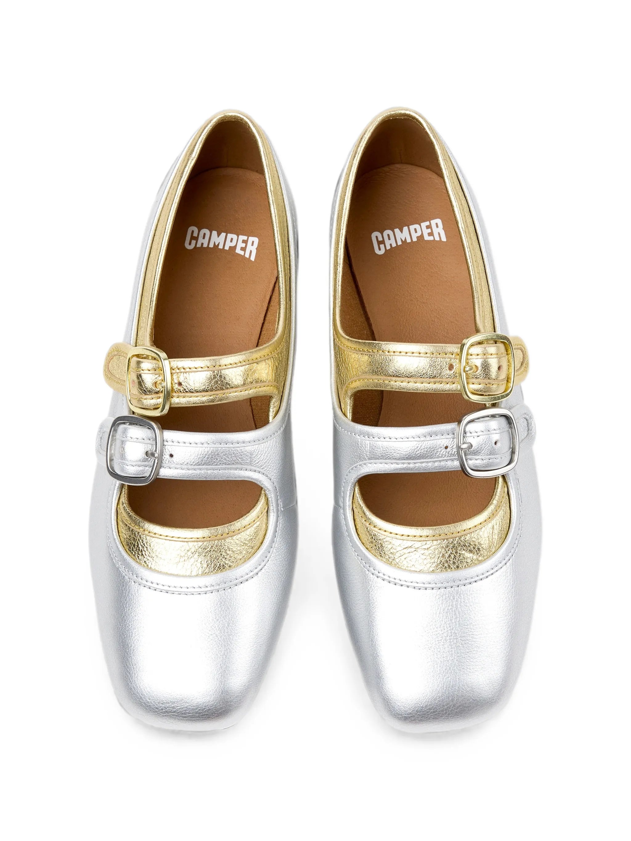 Camper Camper Casi Myra Buckle-fastening Ballet Flats, view 2