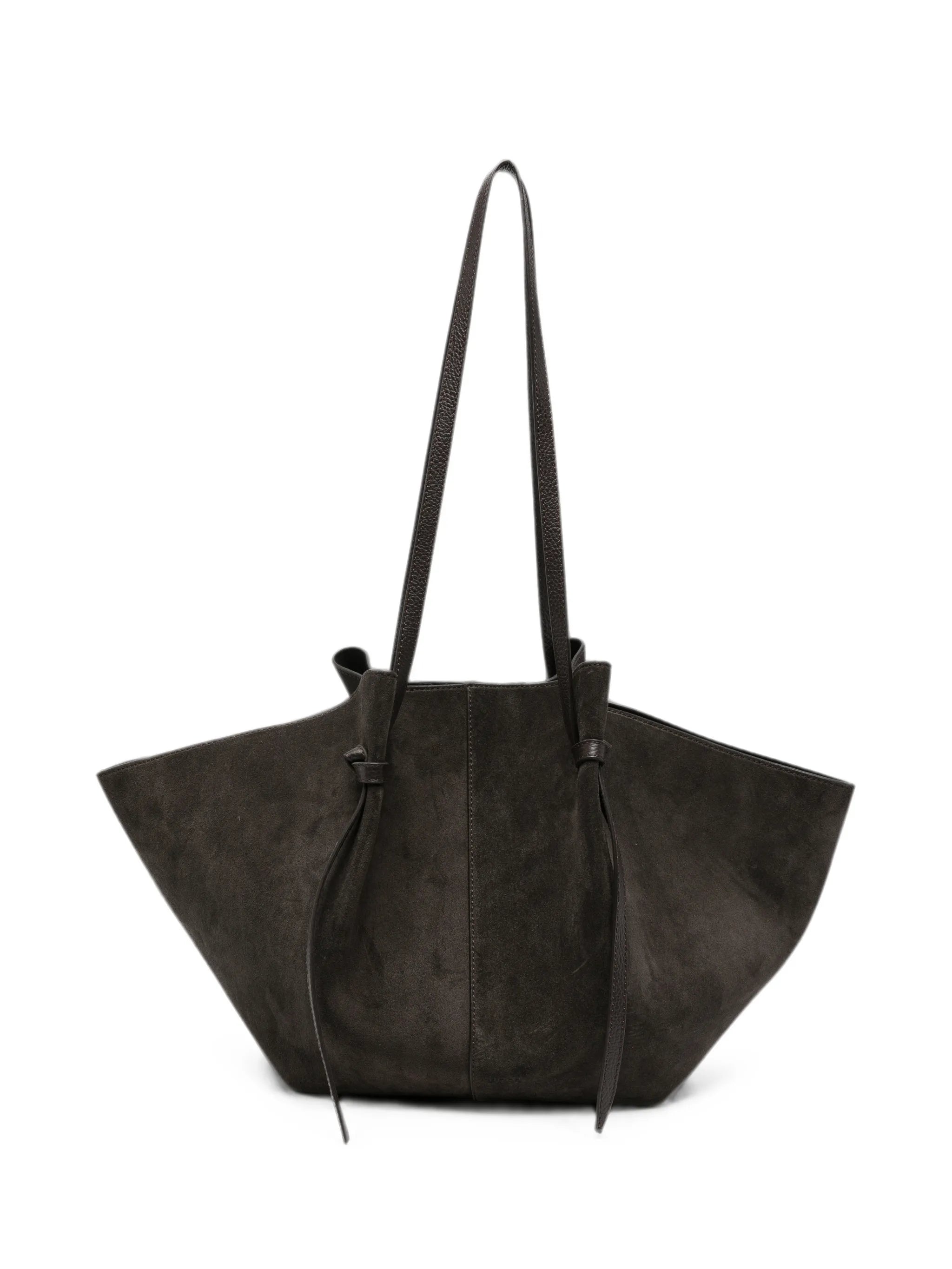 Yuzefi Yuzefi Large Mochi Suede Shoulder Bag