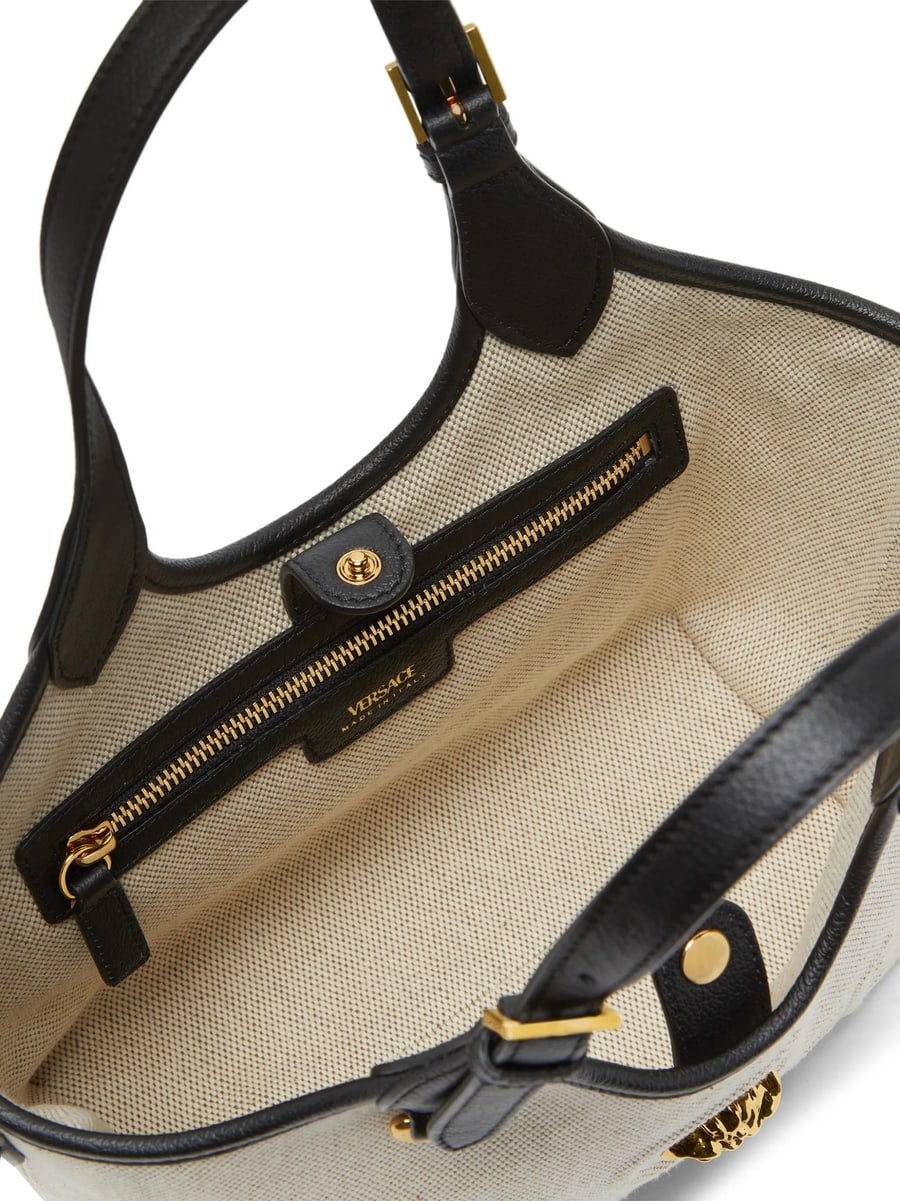 Versace Versace La Medusa Canvas Mini Tote, view 4