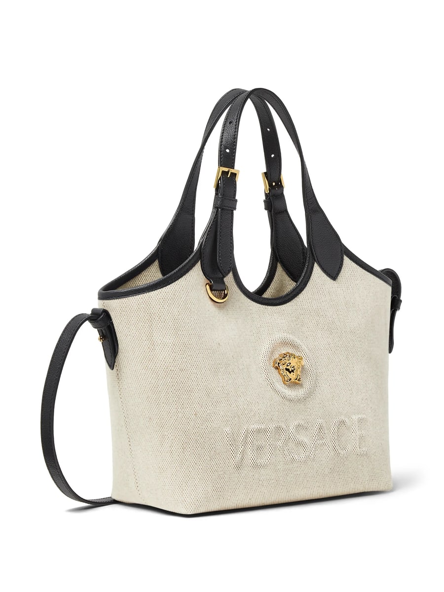 Versace Versace La Medusa Canvas Mini Tote, view 5