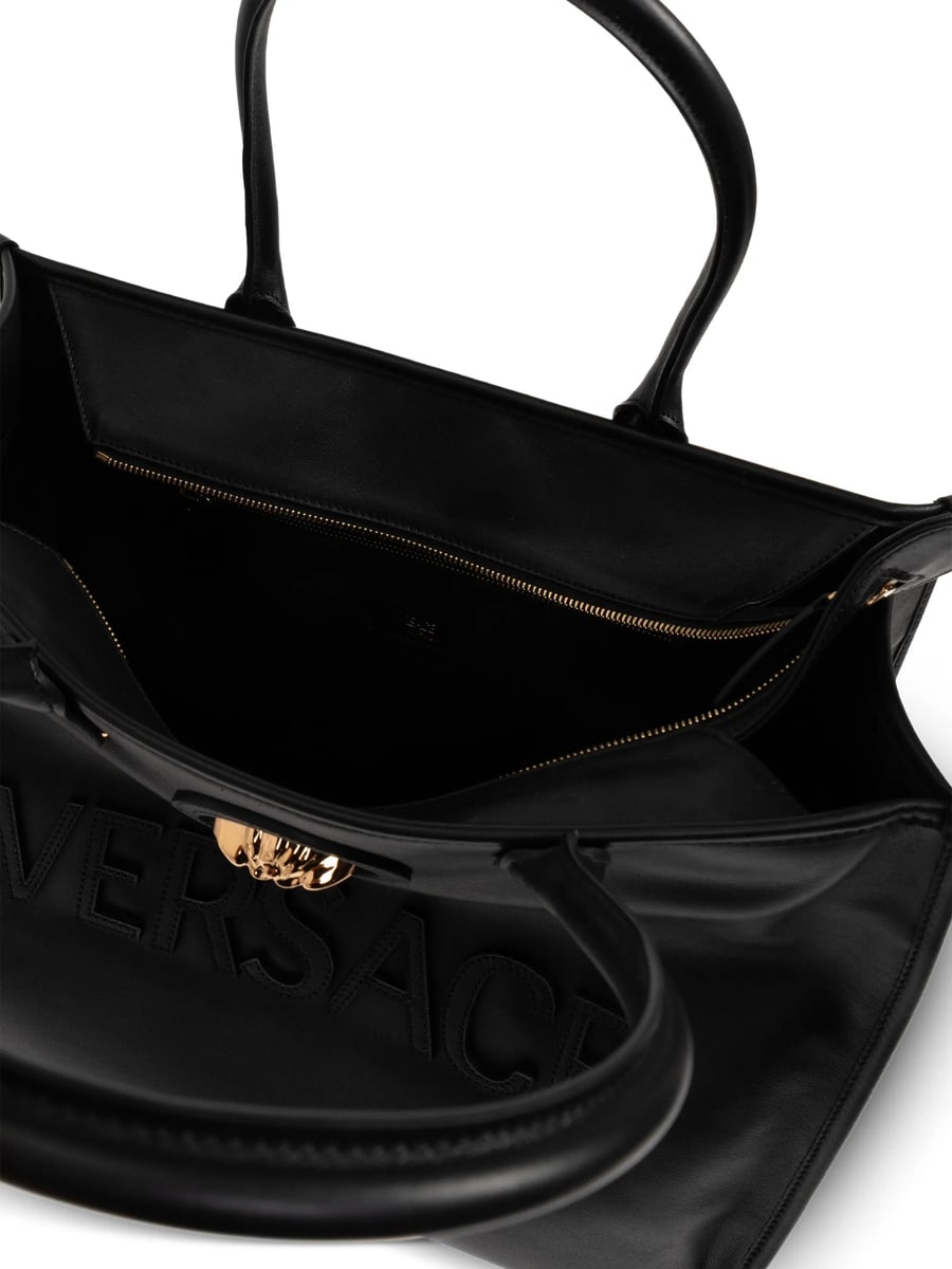 Versace Versace Large La Medusa Tote Bag, view 5
