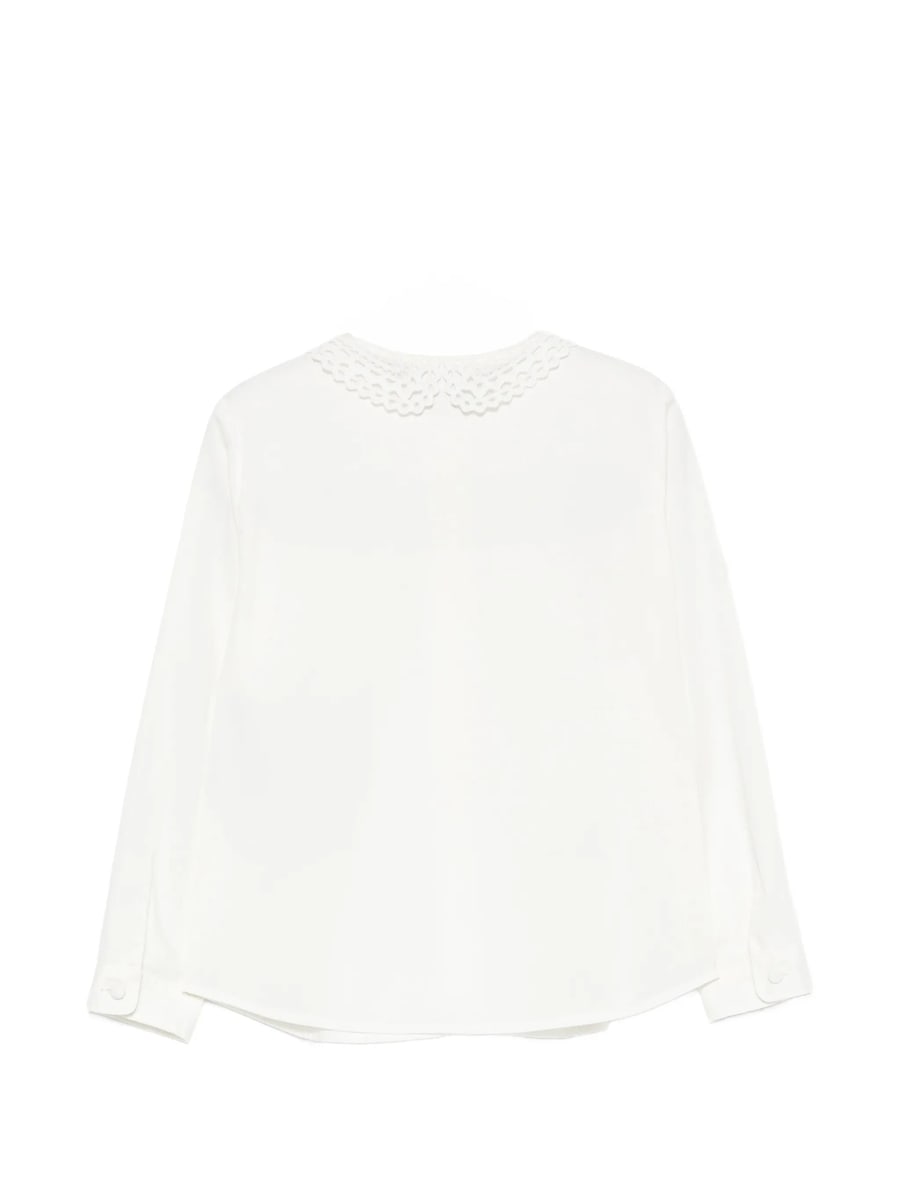 Gucci Gucci Lace-collar Shirt, view 2