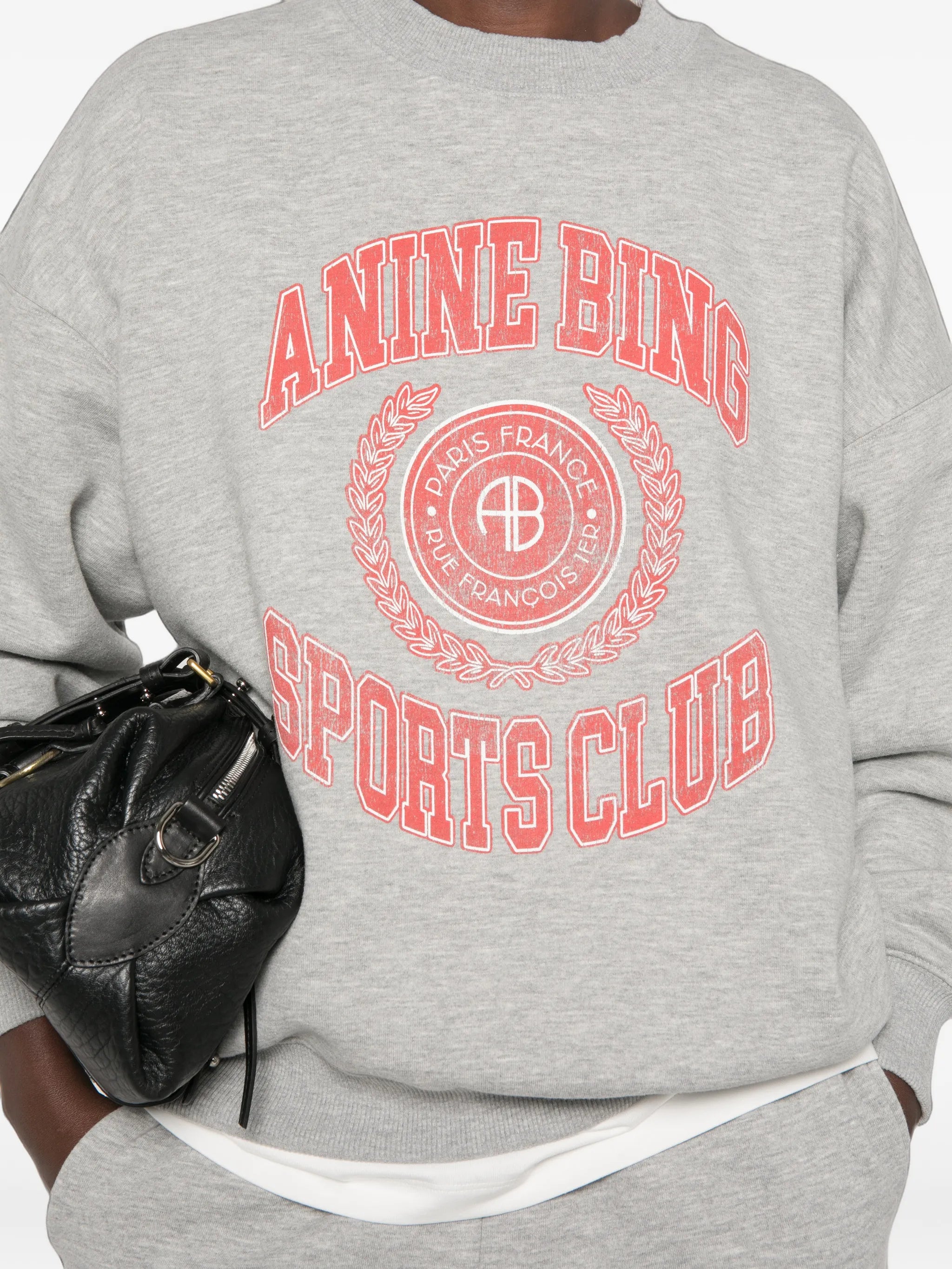 Anine Bing Anine Bing Logo-print Sweatshirt, view 2