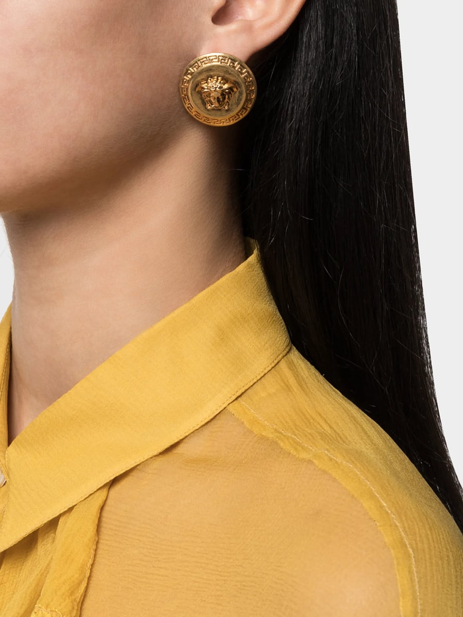 Versace Versace Tribute Medusa Earrings, view 2