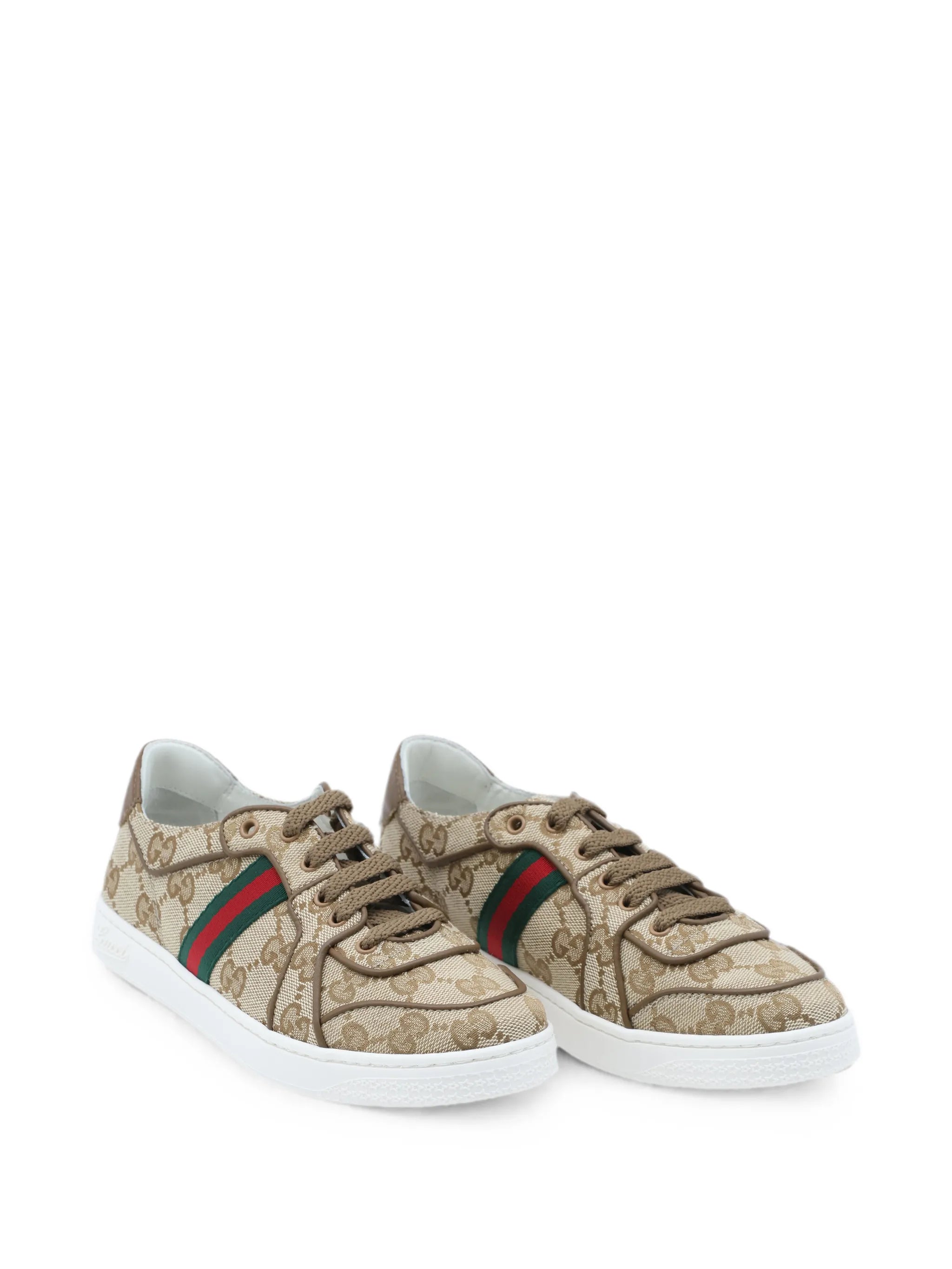 Gucci Gucci GG Supreme Web-stripe Sneakers