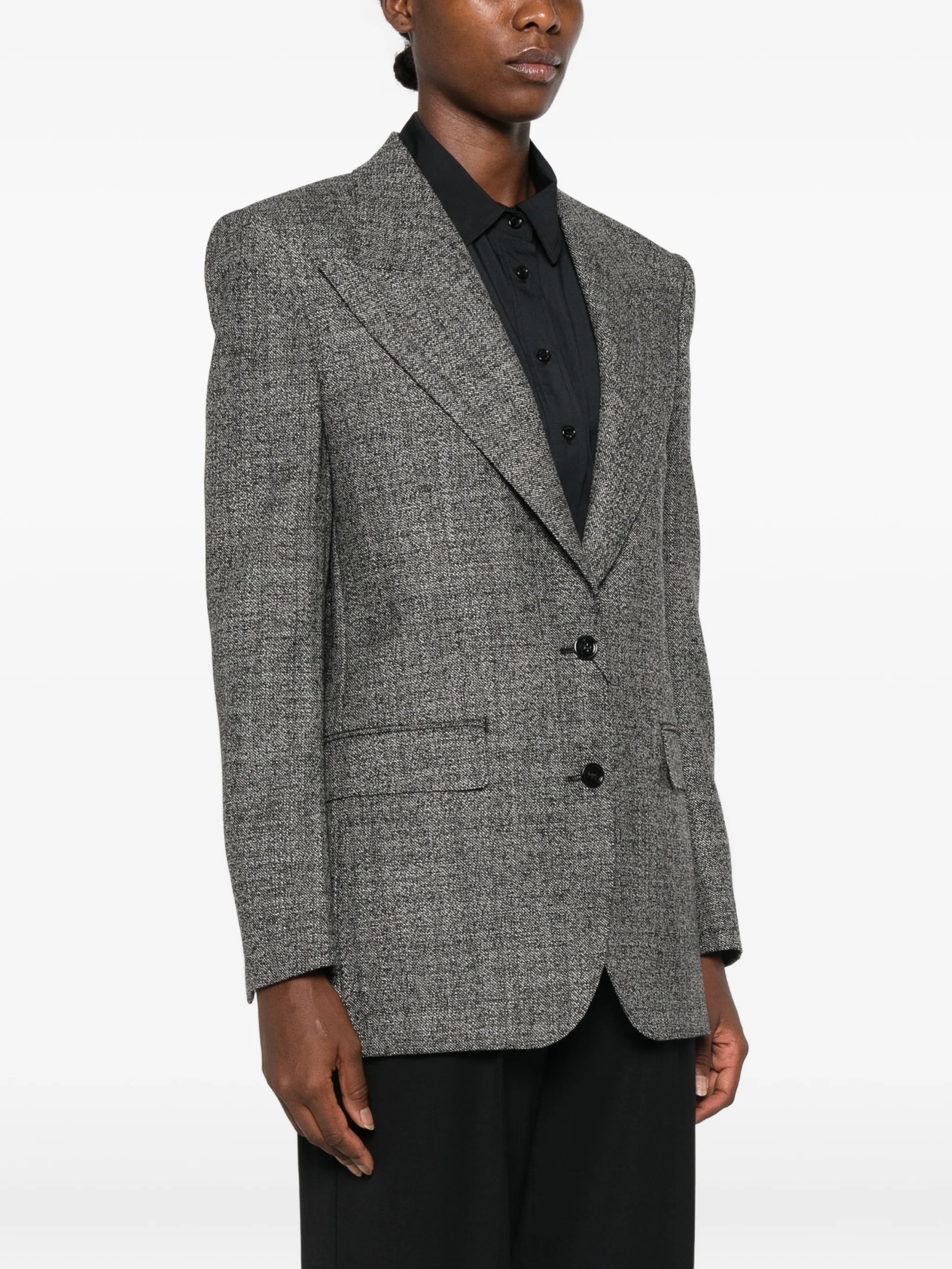 Dolce & Gabbana Dolce & Gabbana Peak-lapels Single-breasted Blazer, view 2