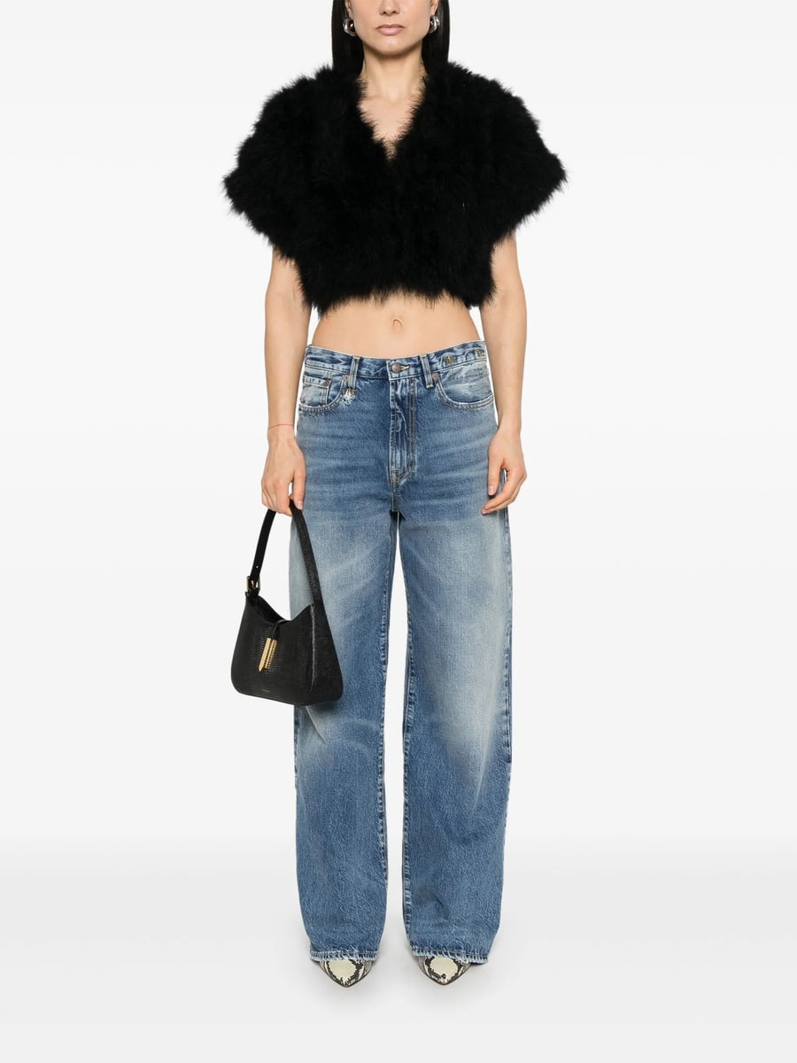 Yves Salomon Yves Salomon Feather Jacket, view 5