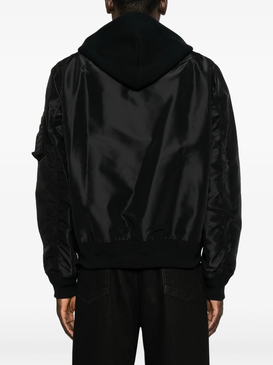 Sacai Sacai Hybrid Panelled Lightweight Jacket, view 4