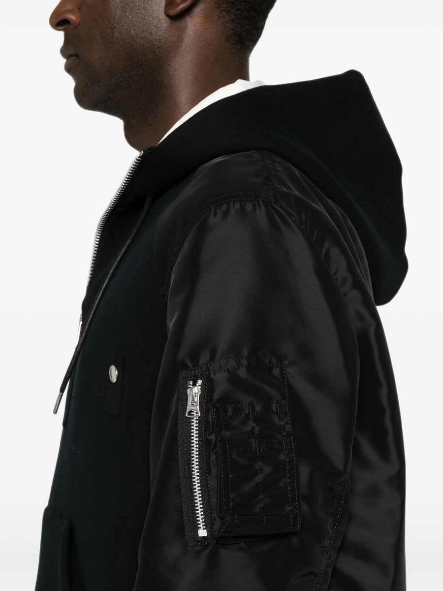 Sacai Sacai Hybrid Panelled Lightweight Jacket, view 5