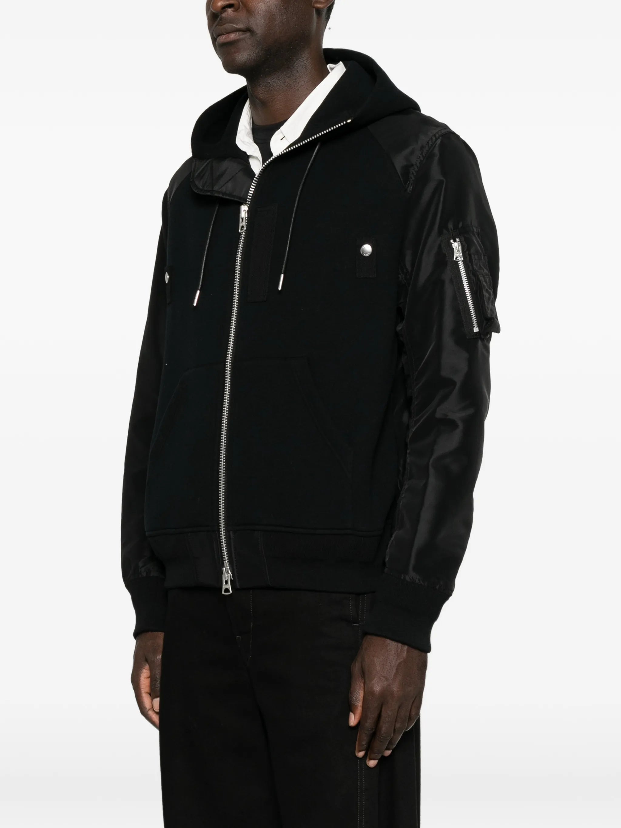 Sacai Sacai Hybrid Panelled Lightweight Jacket, view 2