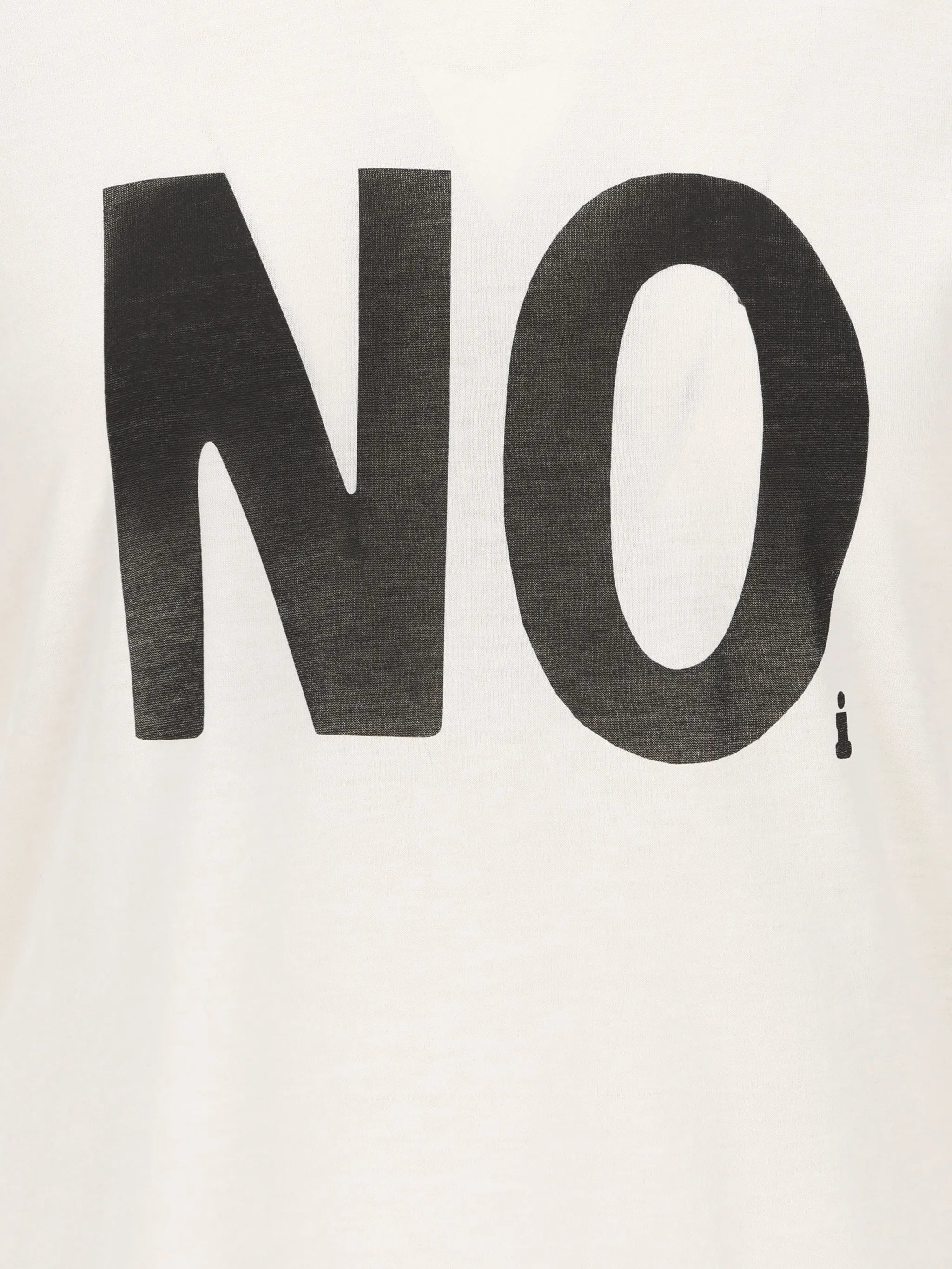 Fendi Fendi Ivory Jersey T-shirt With Noi Print, view 2