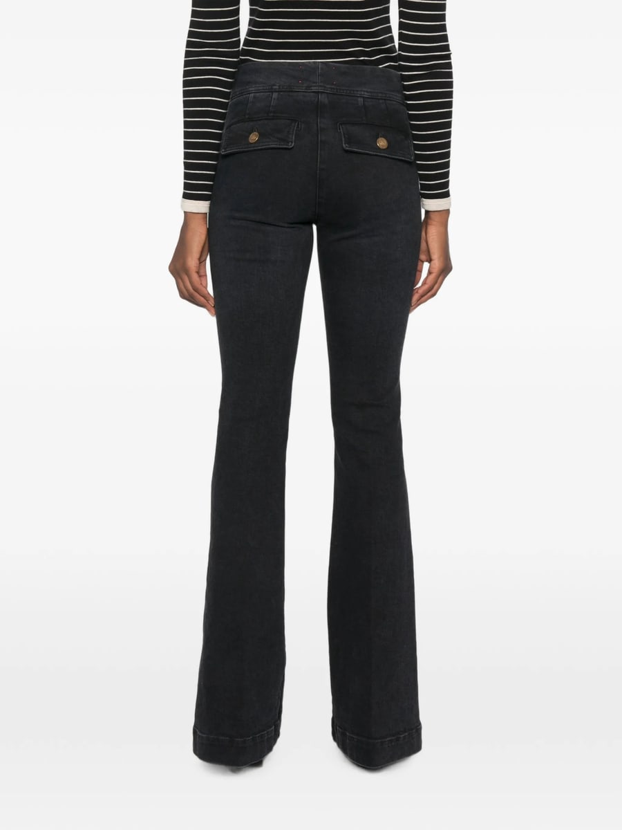 Seafarer Seafarer Button-up Flared Jeans, view 2