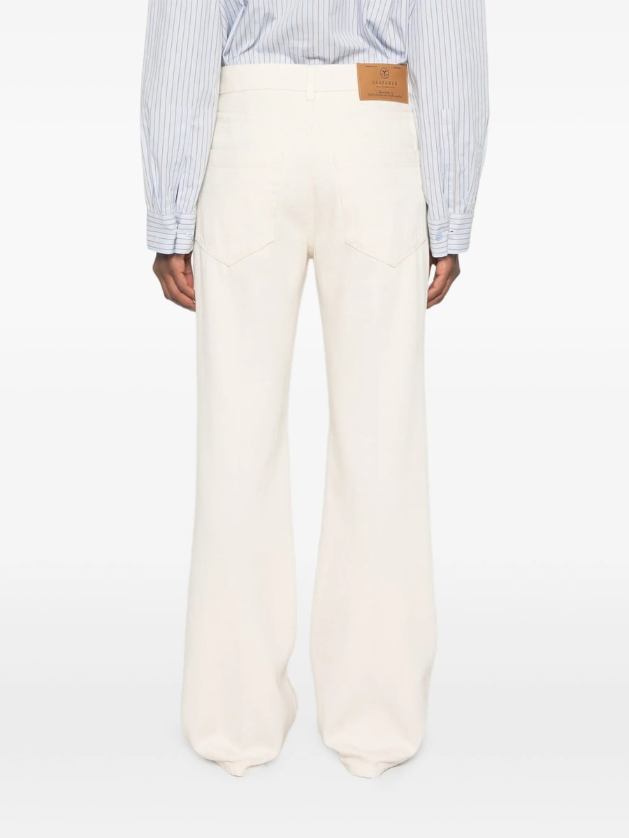 Seafarer Seafarer Logo-patch Wide-leg Jeans, view 4