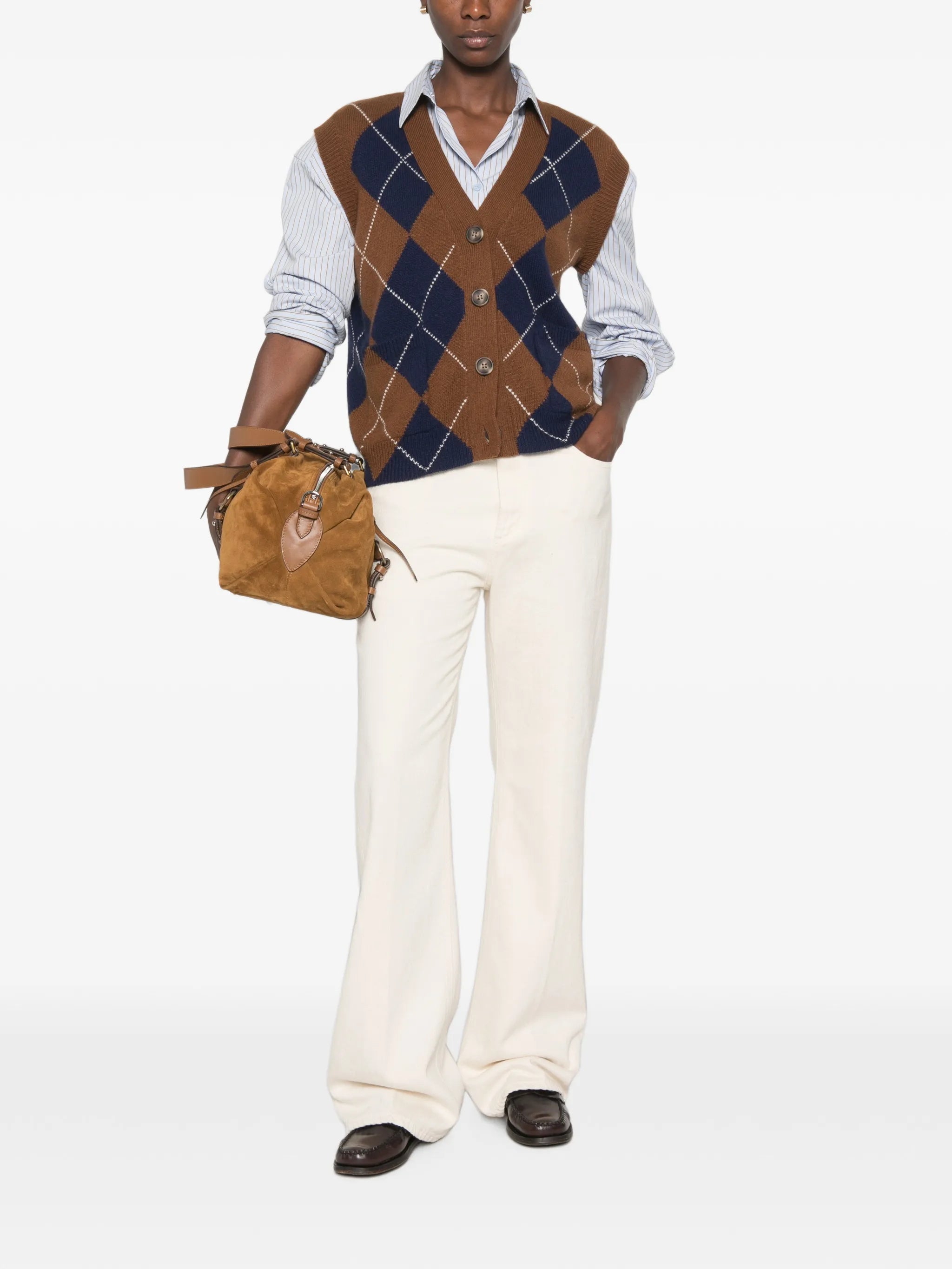 Seafarer Seafarer Logo-patch Wide-leg Jeans, view 2