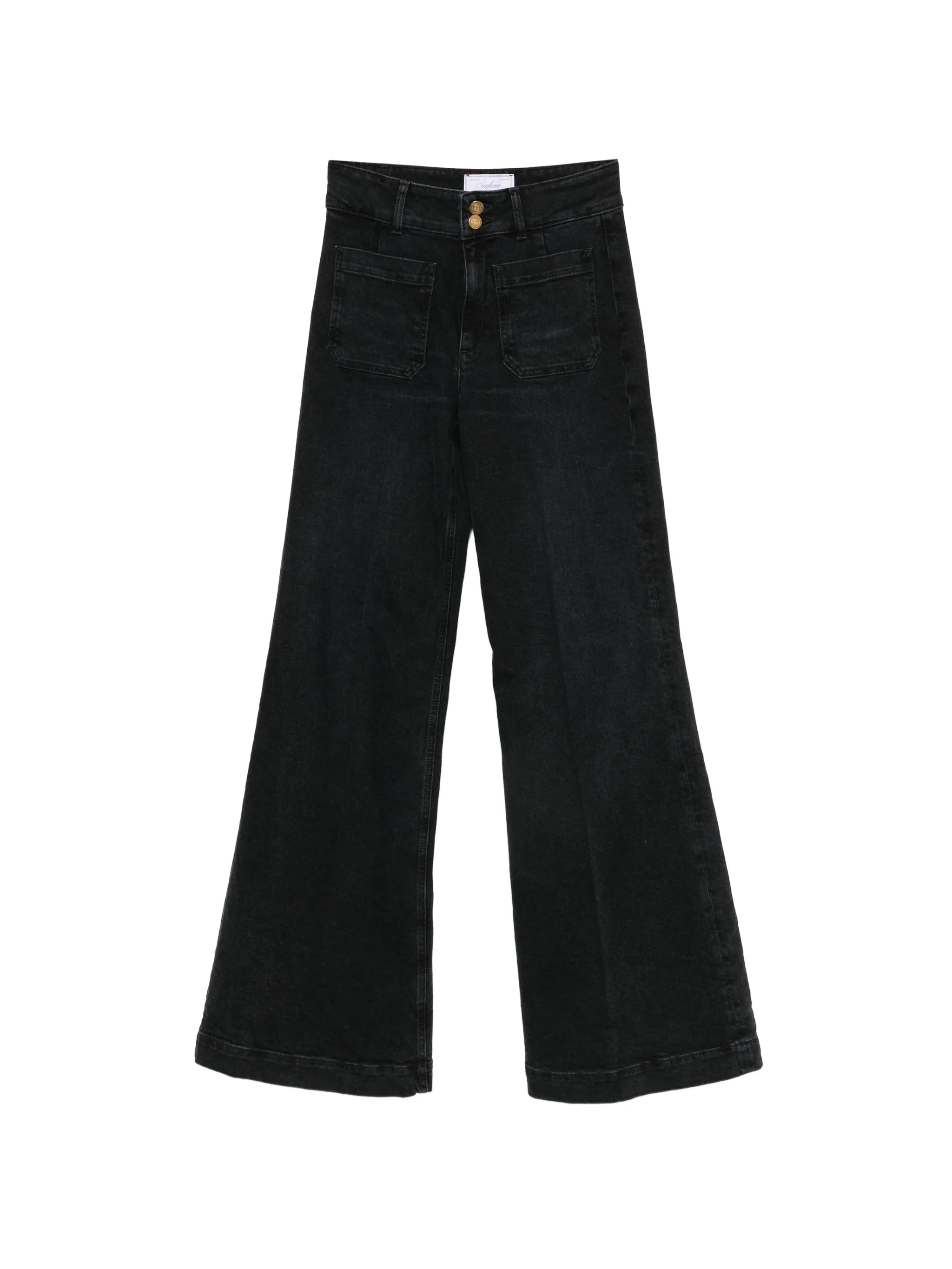Seafarer Seafarer Patch-pocket Wide-leg Jeans