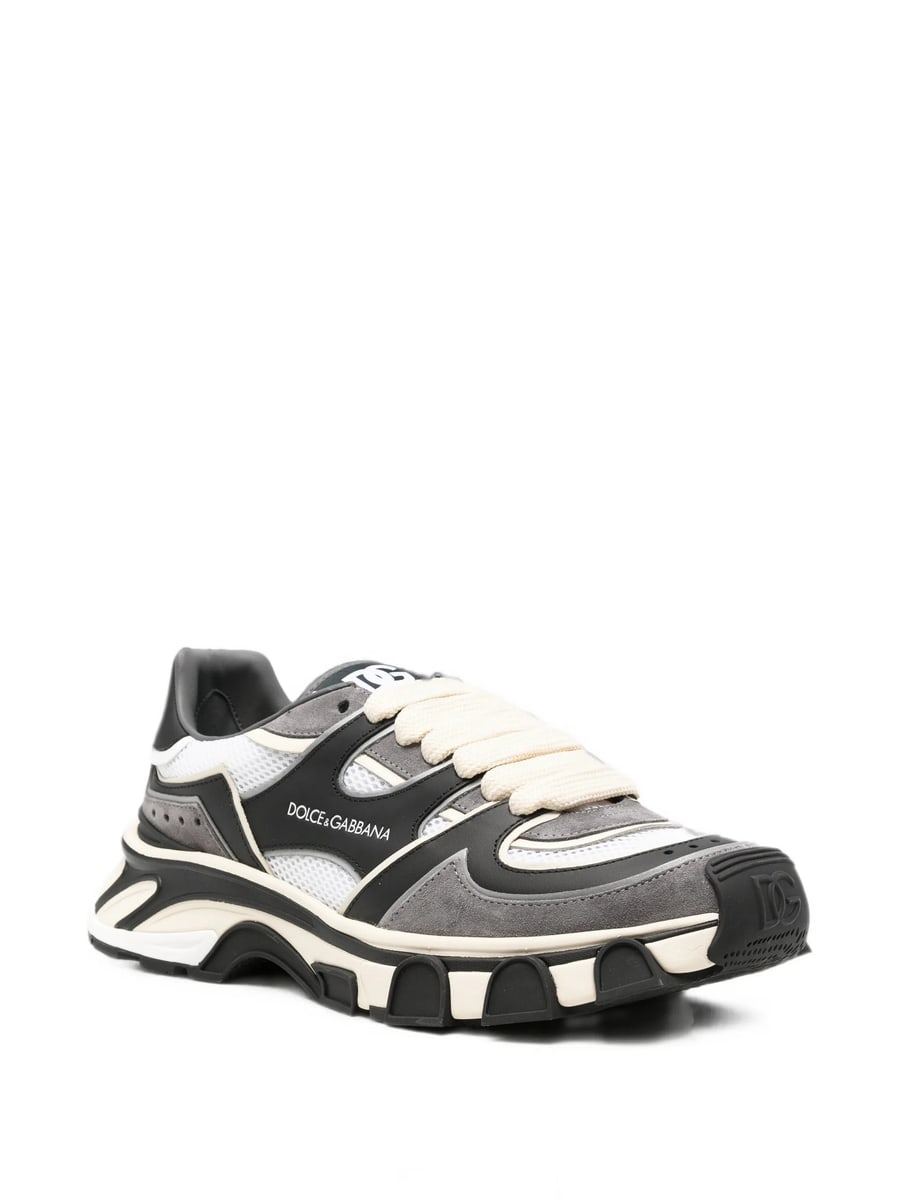 Dolce & Gabbana Dolce & Gabbana Logo-print Chunky-sole Sneakers, view 2