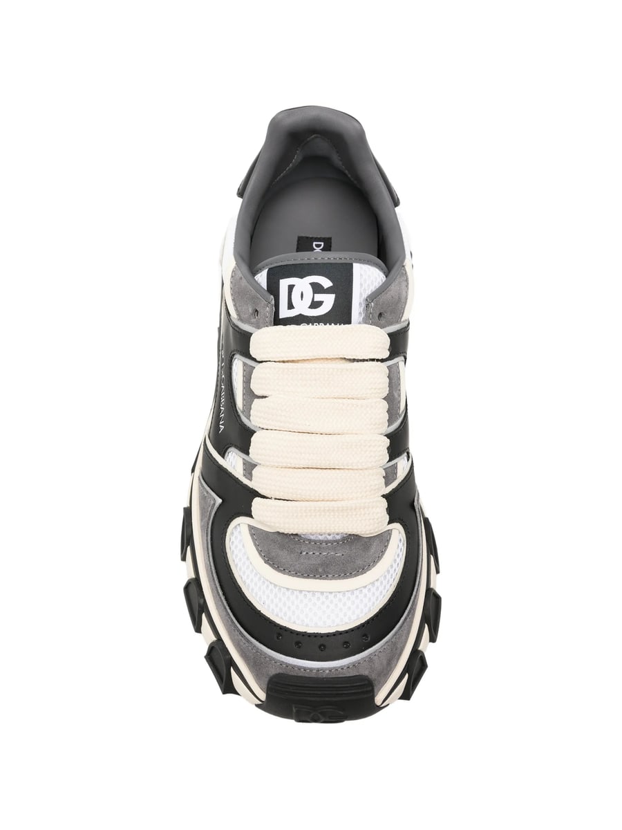 Dolce & Gabbana Dolce & Gabbana Logo-print Chunky-sole Sneakers, view 4