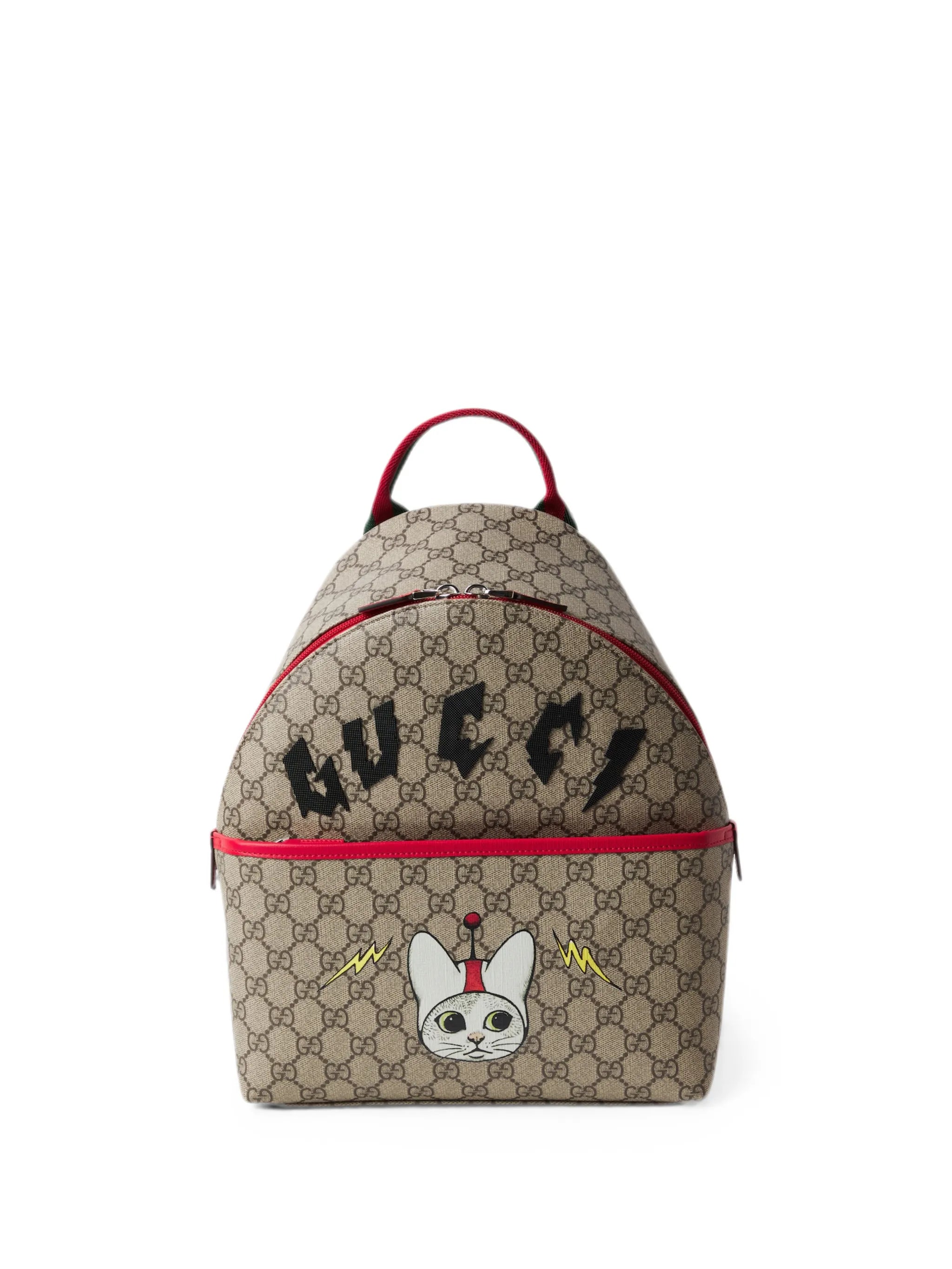 Gucci Gucci GG Supreme Web Backpack