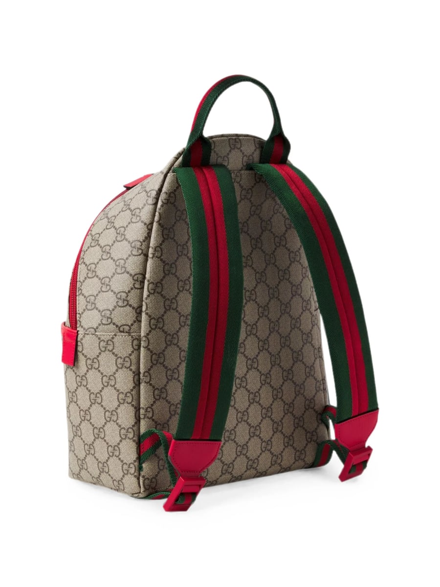 Gucci Gucci GG Supreme Web Backpack, view 2