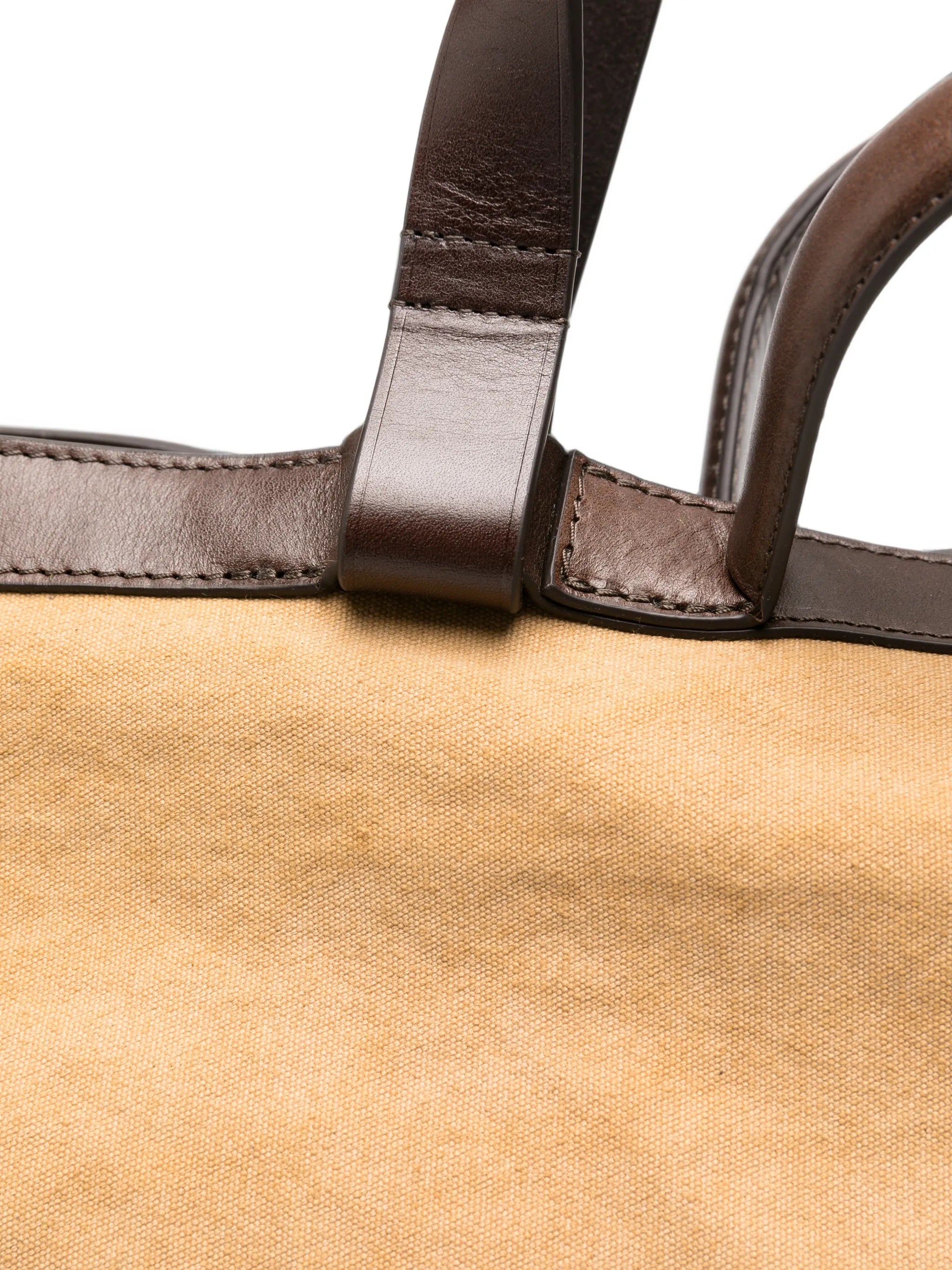 Dries Van Noten Dries Van Noten Leather-trimmed Tote Bag, view 2