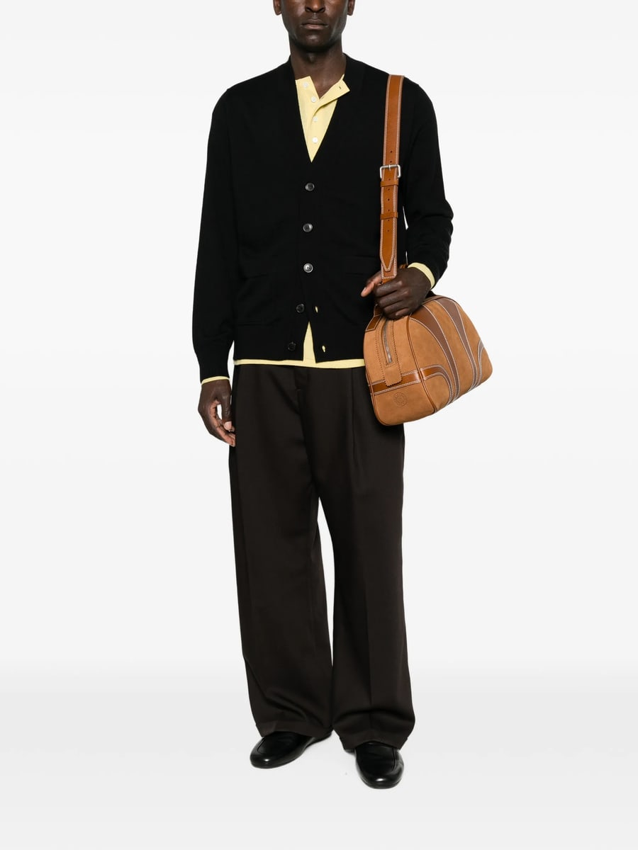 Dries Van Noten Dries Van Noten V-neck Patch-pocket Cardigan, view 4