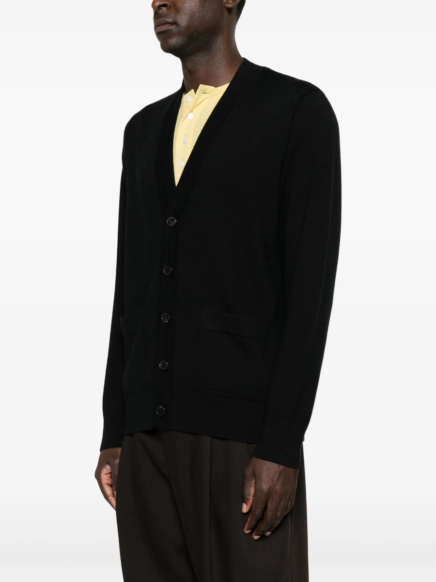 Dries Van Noten Dries Van Noten V-neck Patch-pocket Cardigan, view 5