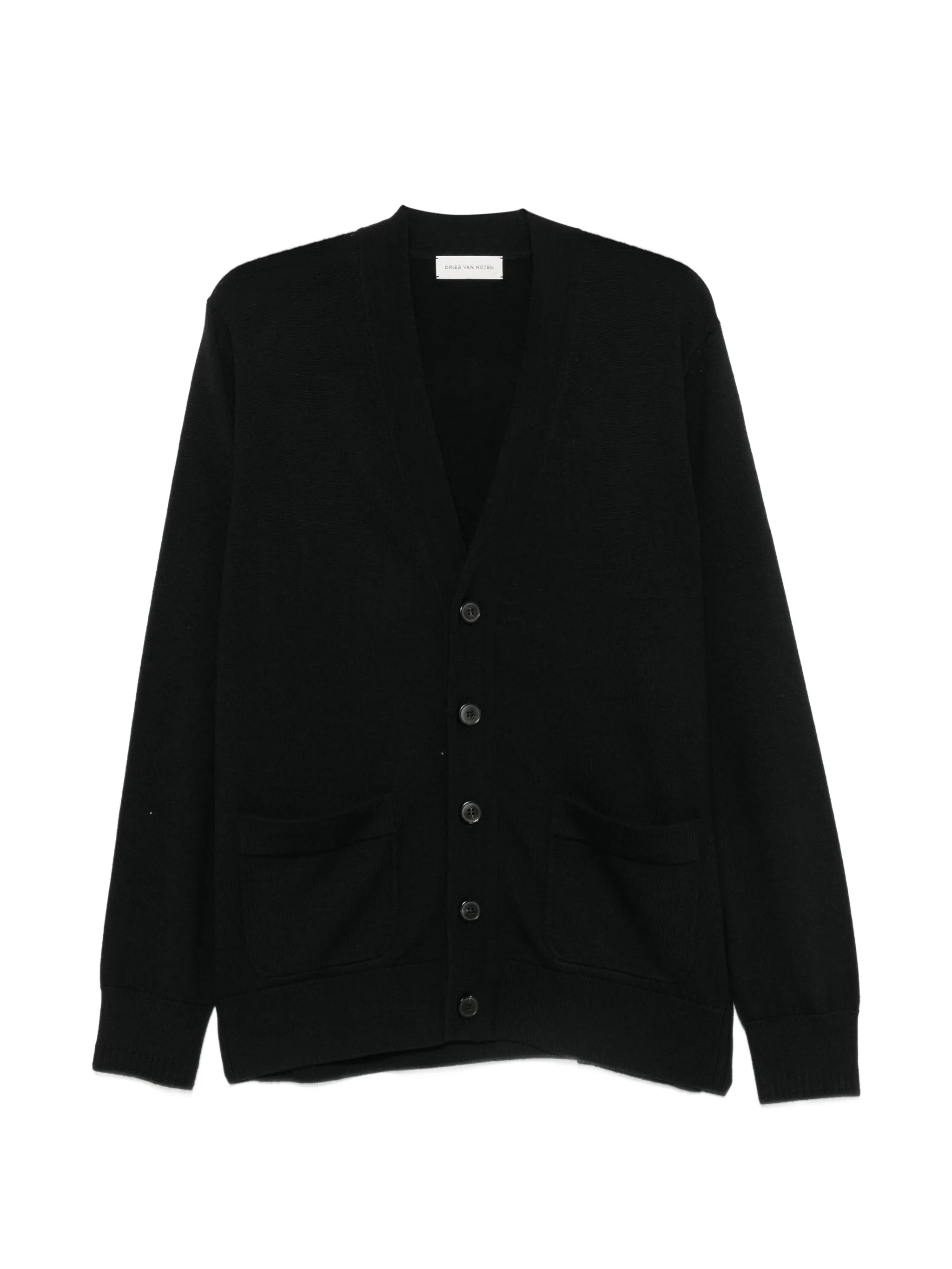 Dries Van Noten Dries Van Noten V-neck Patch-pocket Cardigan