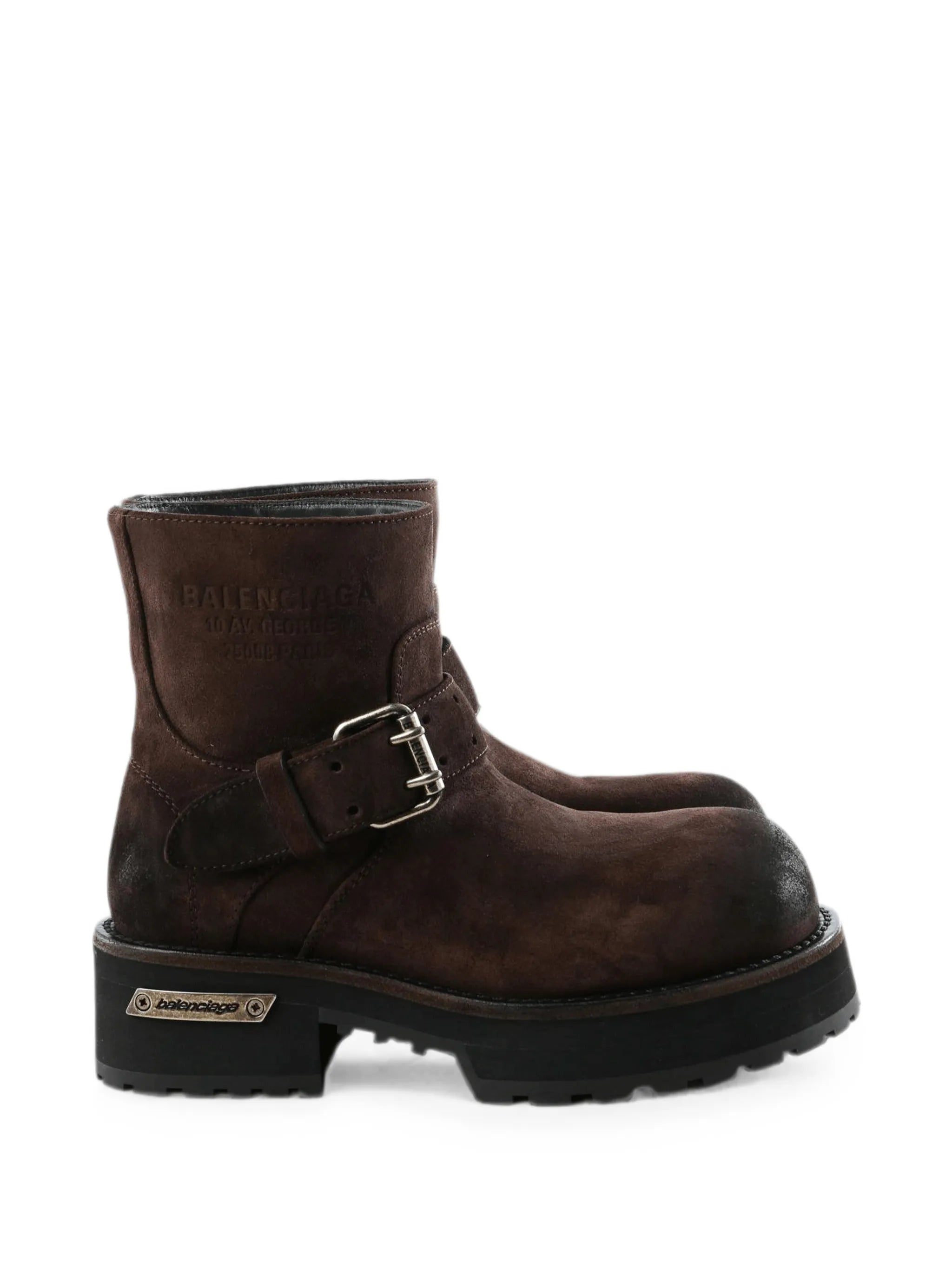 Balenciaga Balenciaga Venom Mini Bootie In Light Espresso