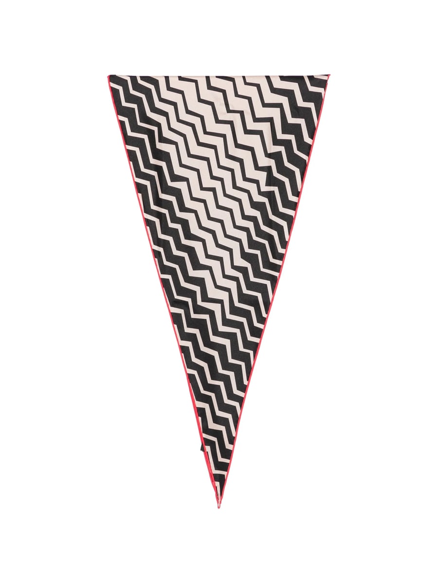 Missoni Missoni Zigzag-print Triangle Scarf