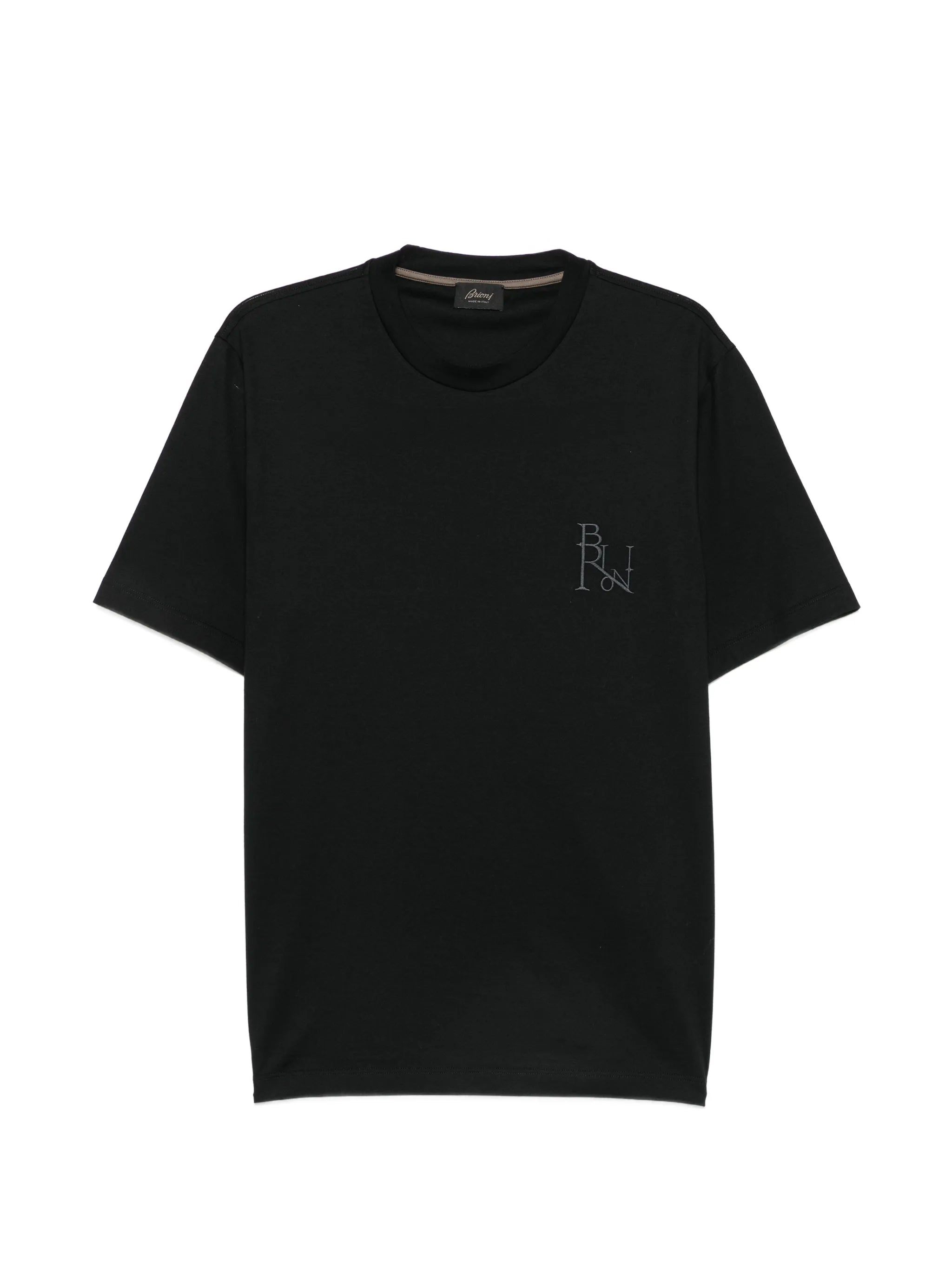 Brioni Brioni Logo-embroidered T-shirt
