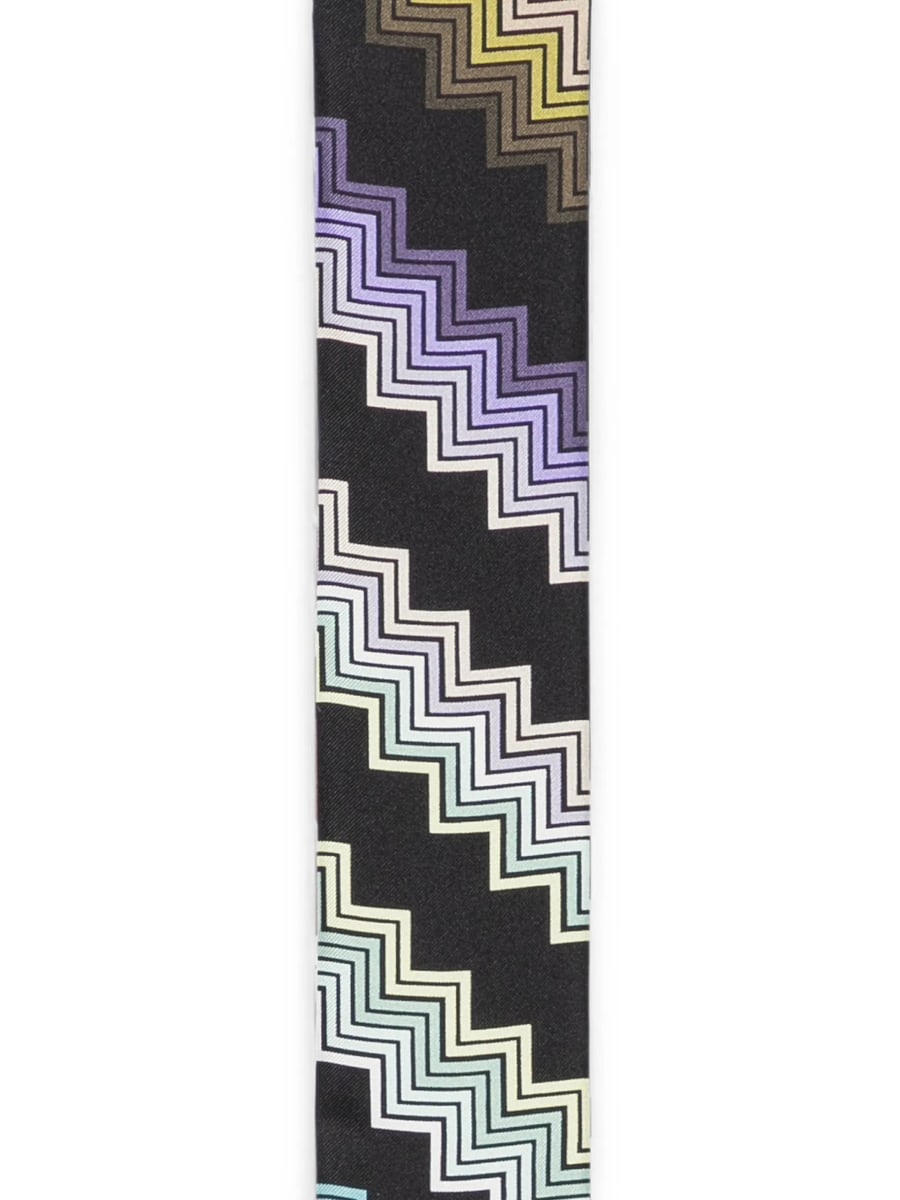 Missoni Missoni Zigzag Skinny Scarf, view 3