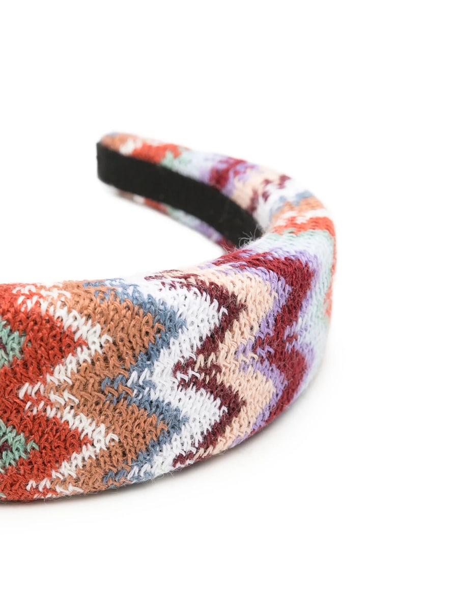 Missoni Missoni Zigzag Knit Headband, view 2