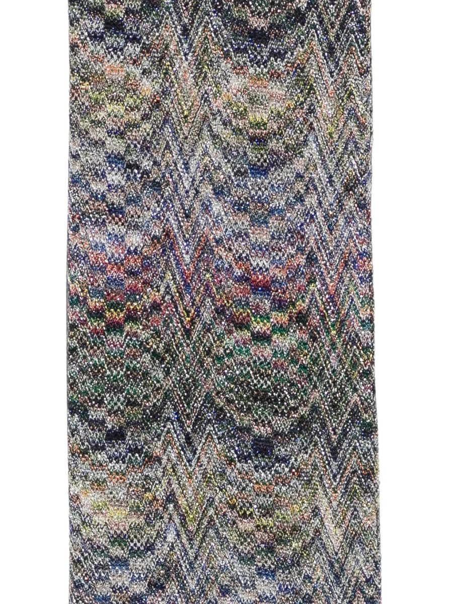 Missoni Missoni Zigzag Fringed Scarf, view 2