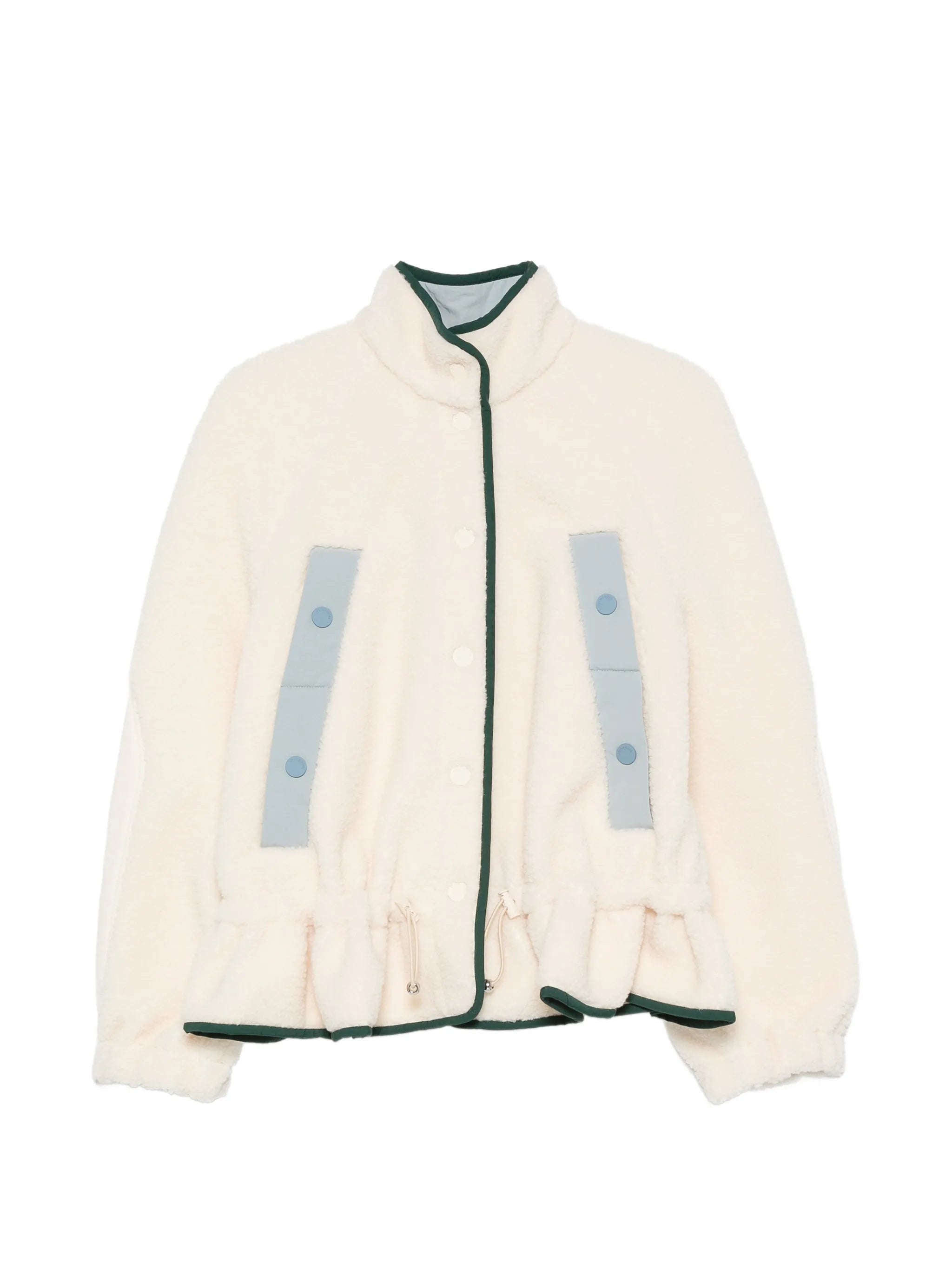 Stine Goya Stine Goya Ruffled-hem Fleece Jacket