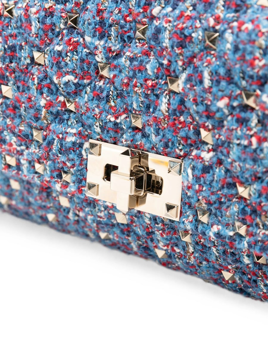 Valentino Garavani Valentino Garavani Tweed Cross Body Bag, view 4