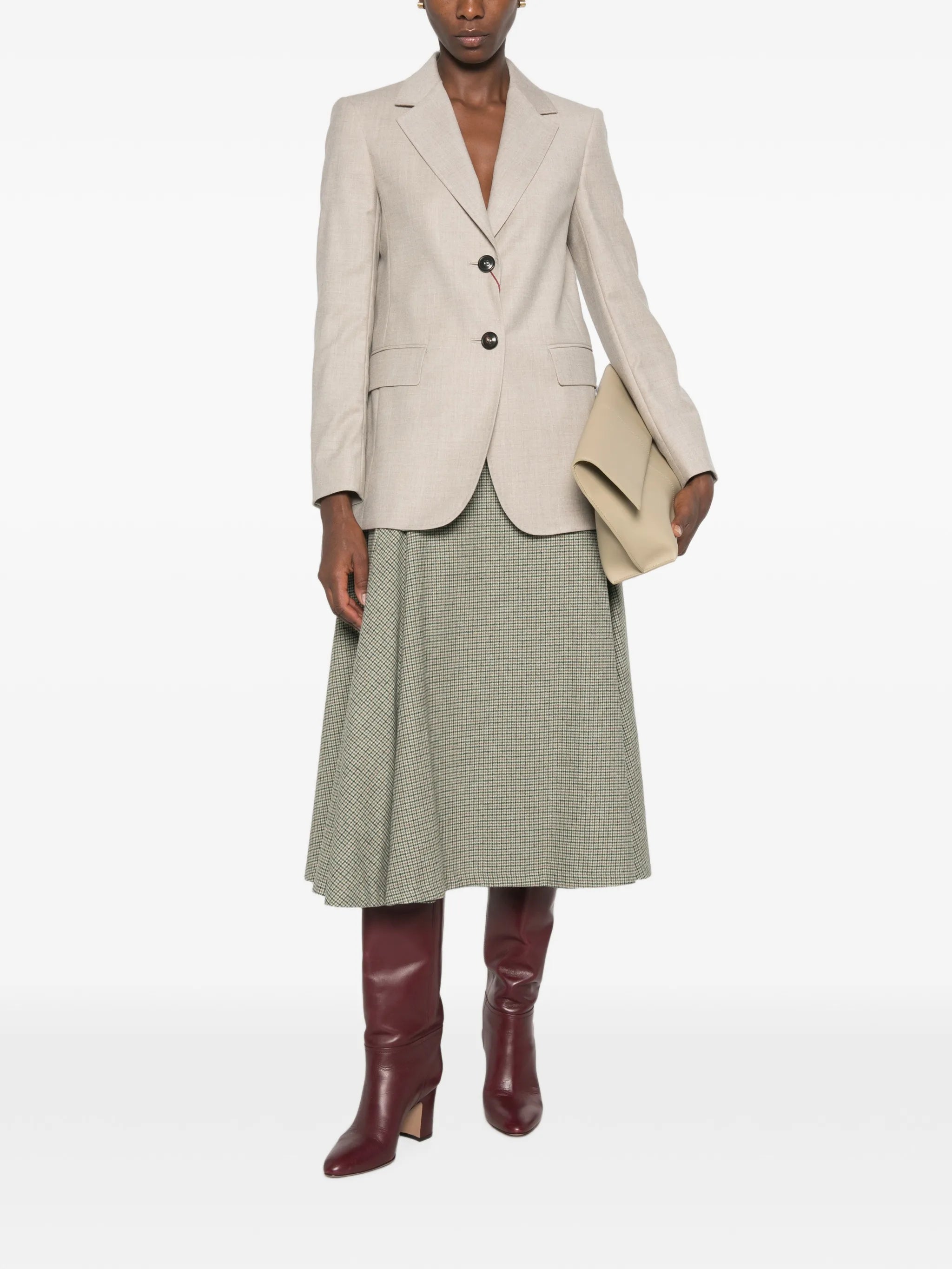 Max Mara Studio Max Mara Studio Single-breasted Notched-lapel Blazer, view 2