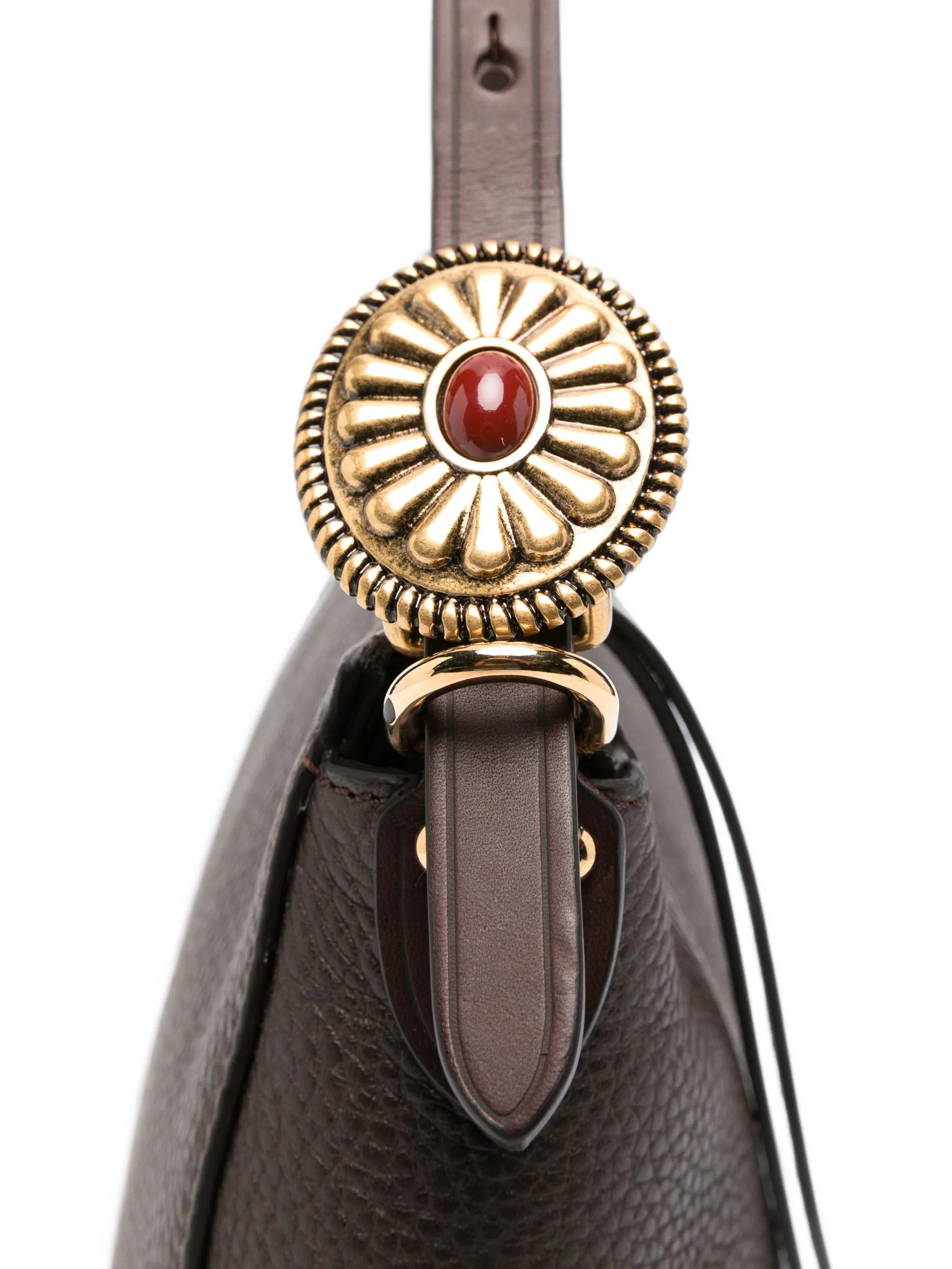 Etro Etro Pebbled Leather Shoulder Bag, view 2