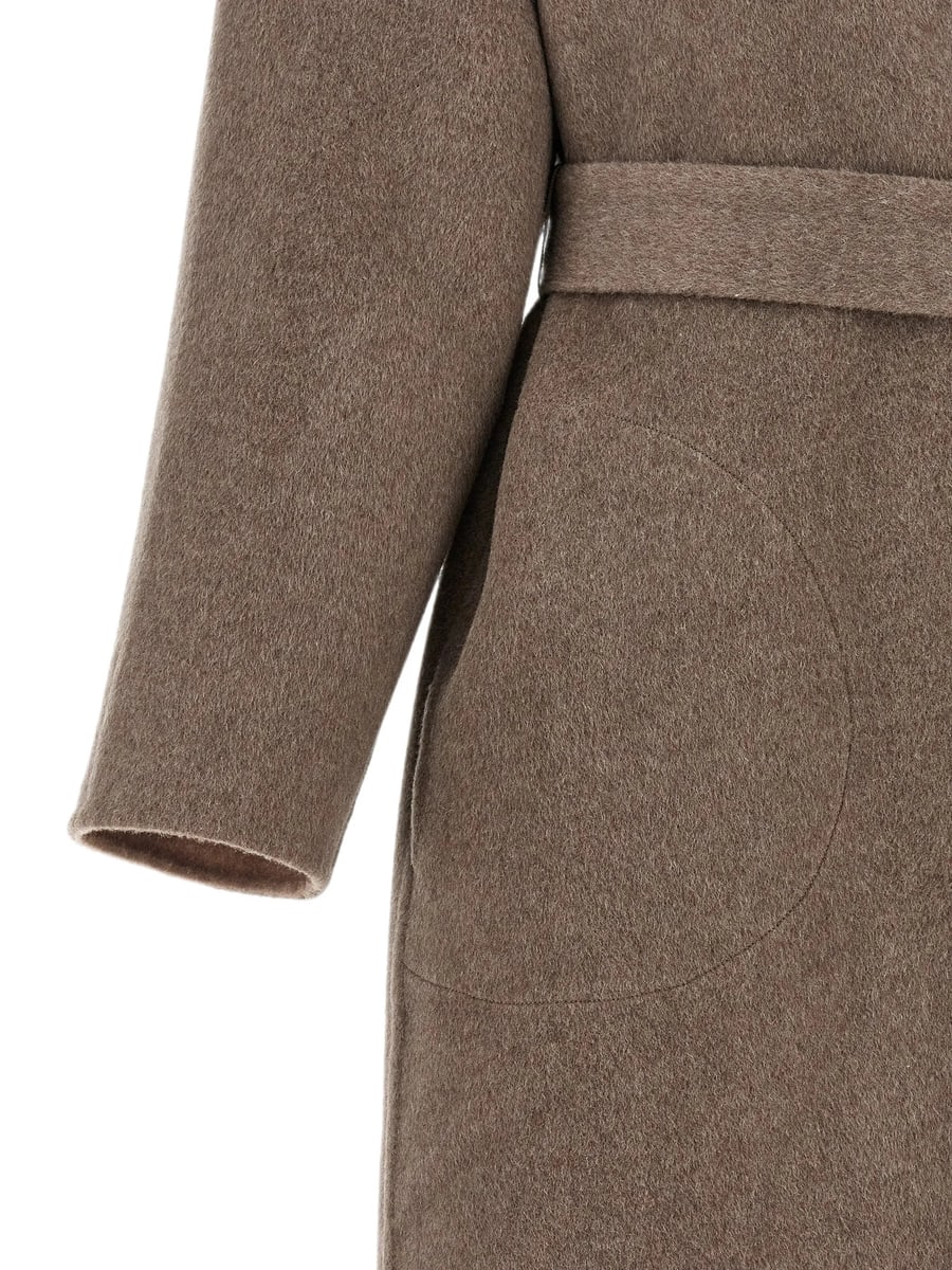 Co Co Belted Robe-style Coat, view 2