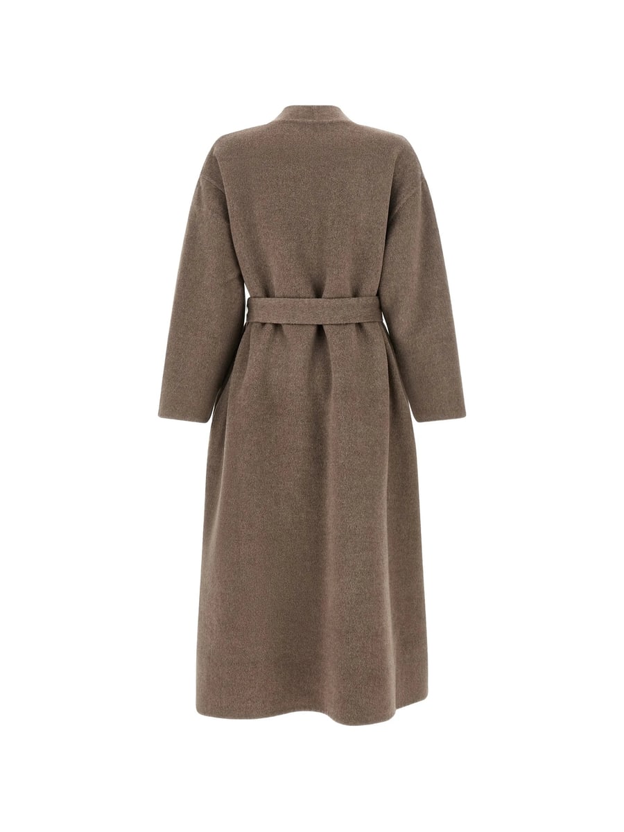 Co Co Belted Robe-style Coat, view 4