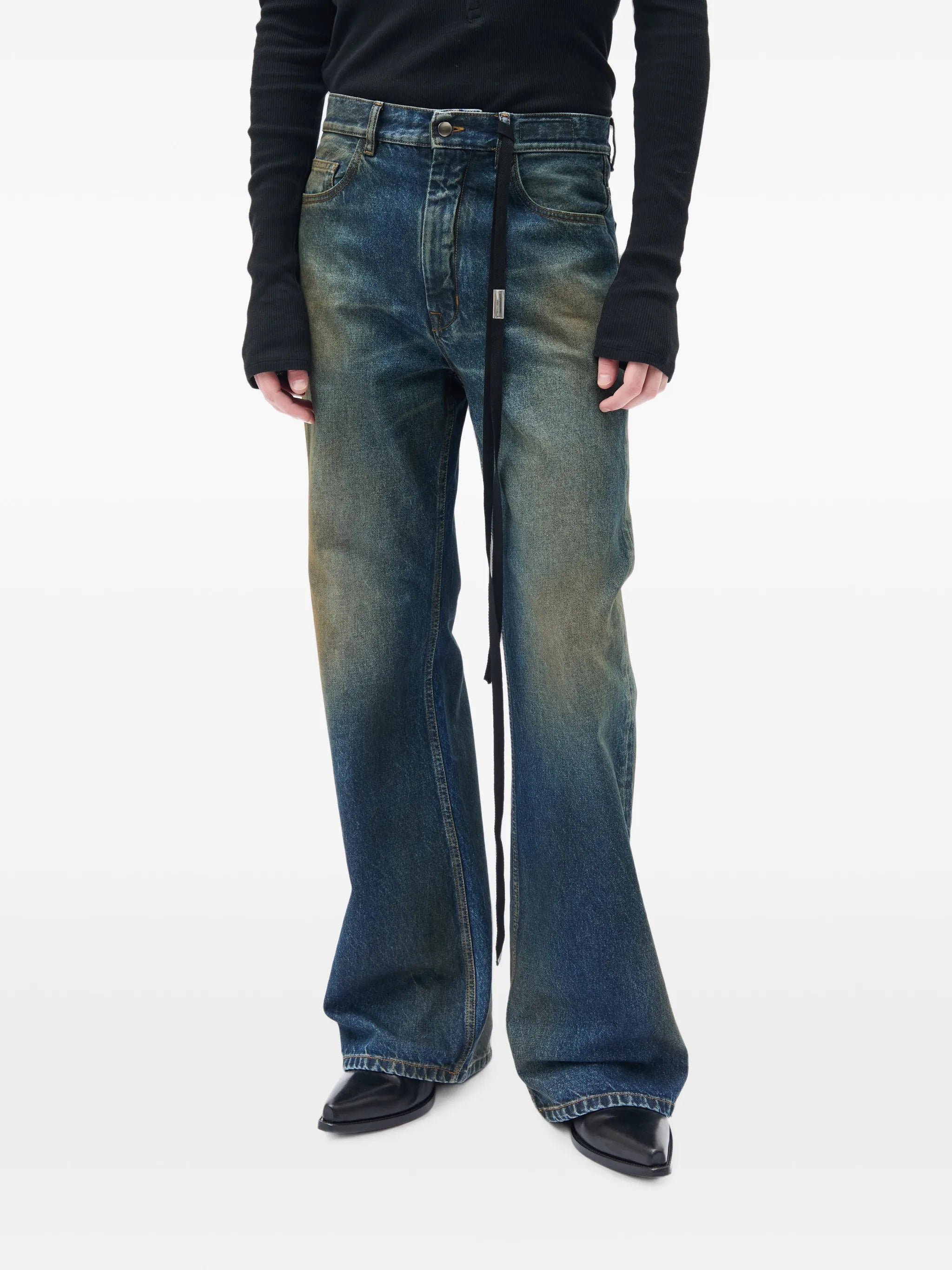 Ann Demeulemeester Ann Demeulemeester Modest Faded Flared Jeans