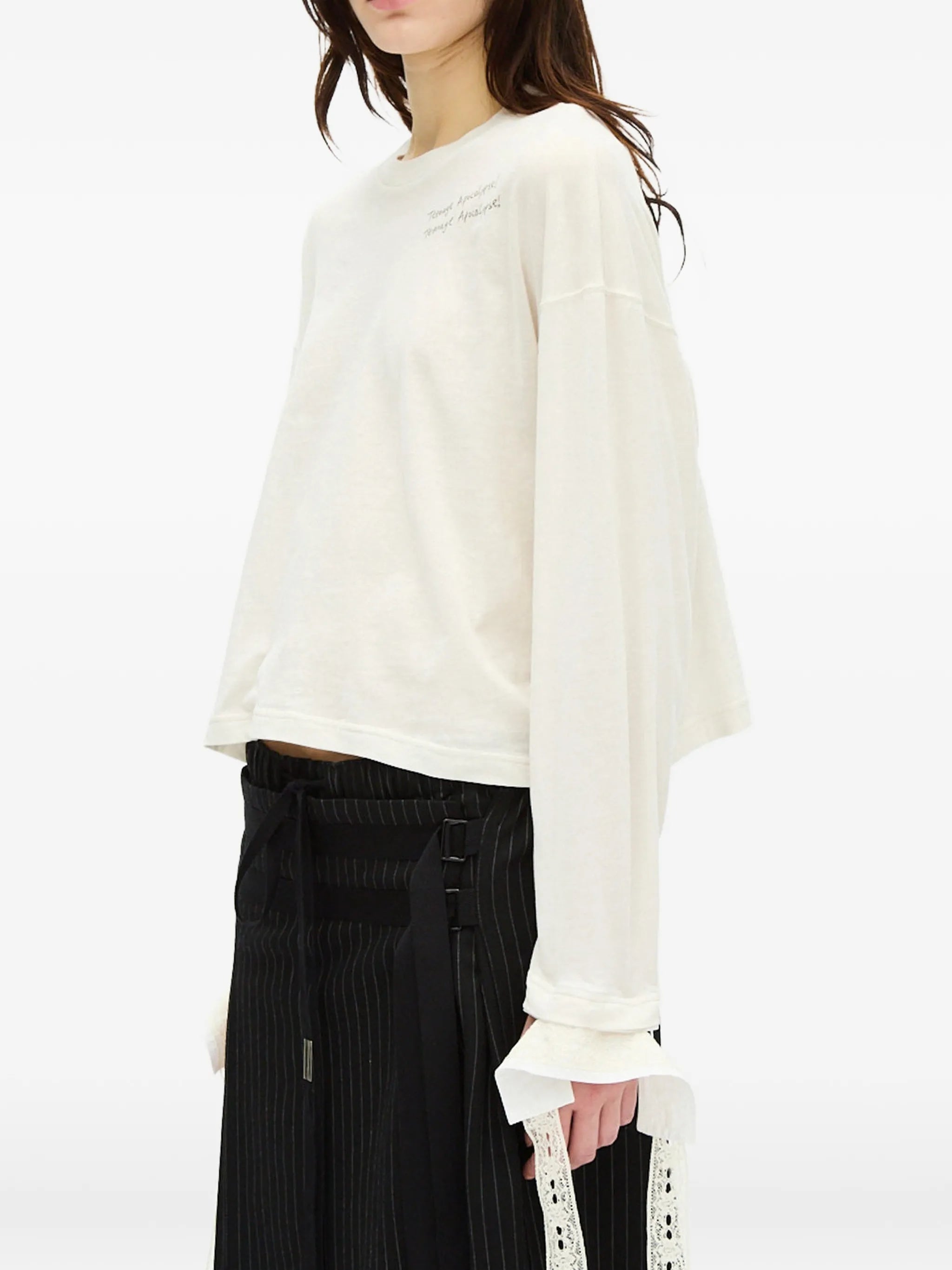 Ann Demeulemeester Ann Demeulemeester Niki Long-sleeved T-shirt, view 2