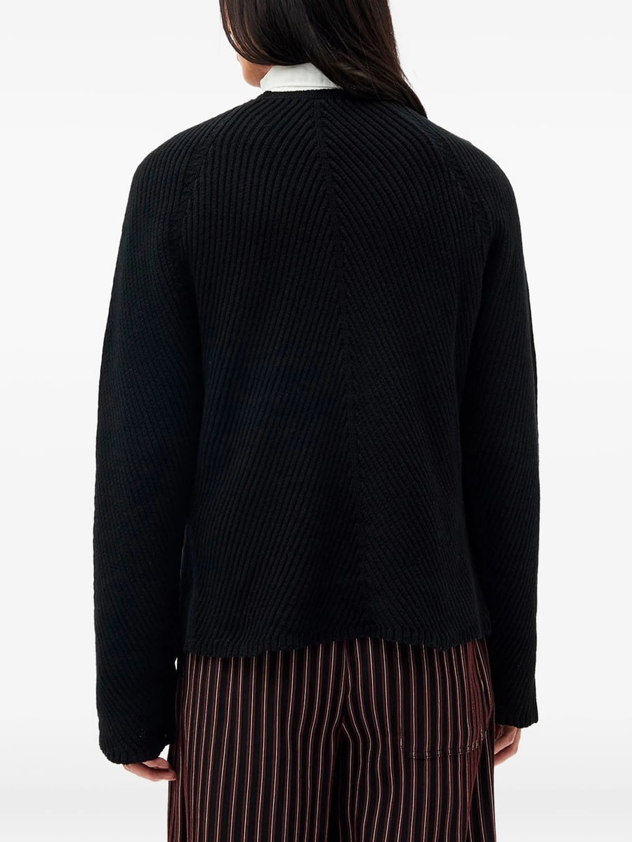 Ann Demeulemeester Ann Demeulemeester Ribbed-knit Sweater, view 3