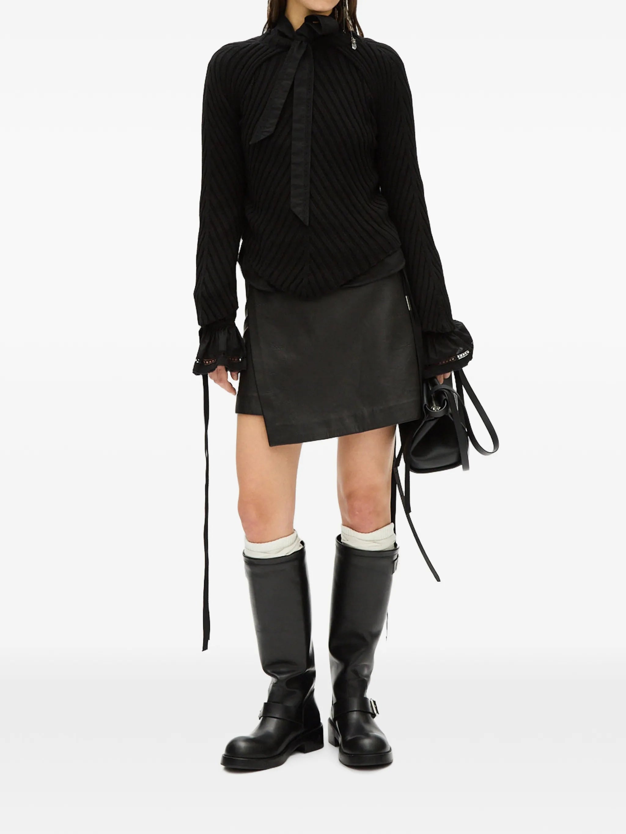 Ann Demeulemeester Ann Demeulemeester Cut-out Sweater, view 2