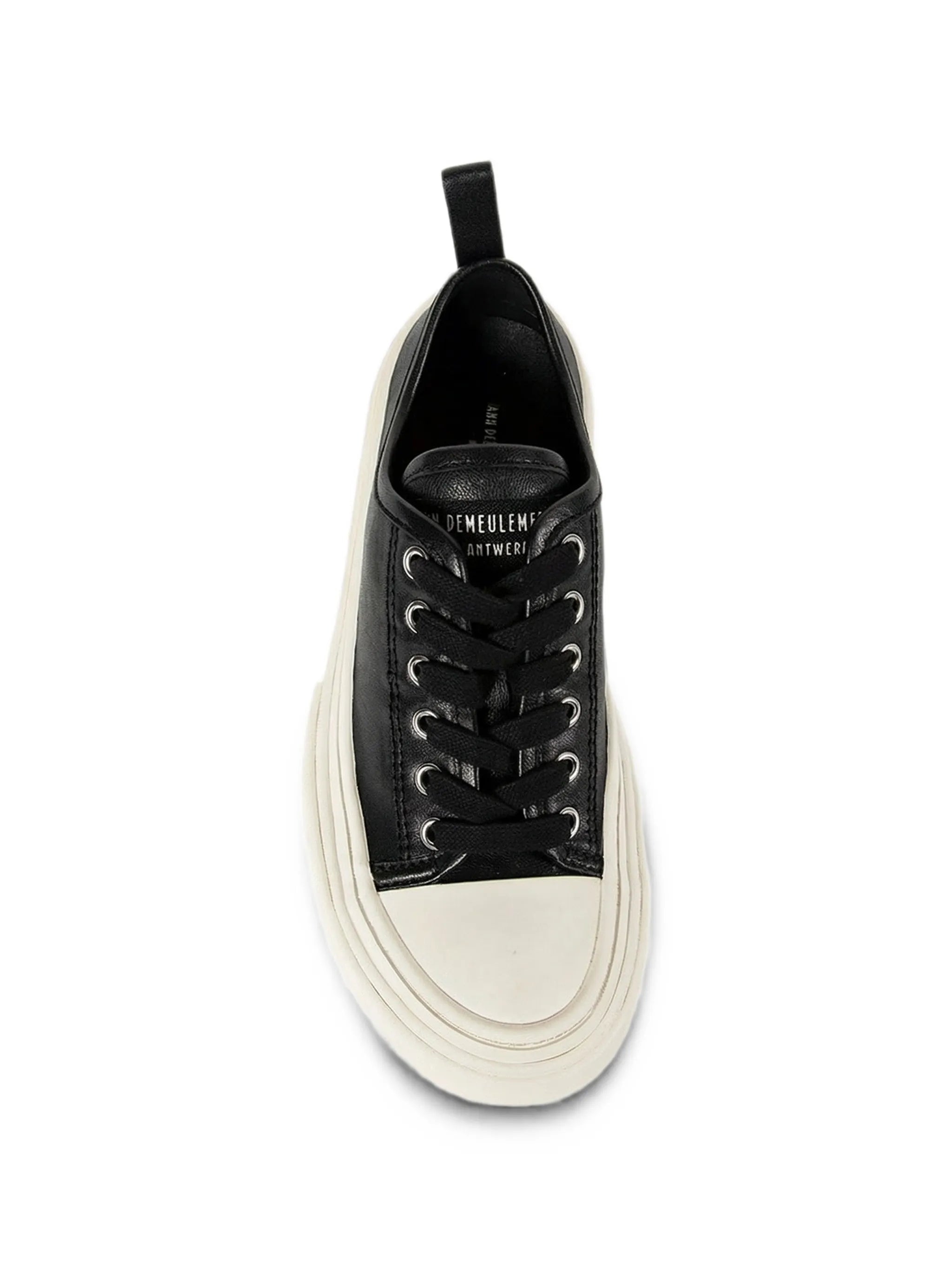 Ann Demeulemeester Ann Demeulemeester Grained Calf Leather Sneakers, view 2