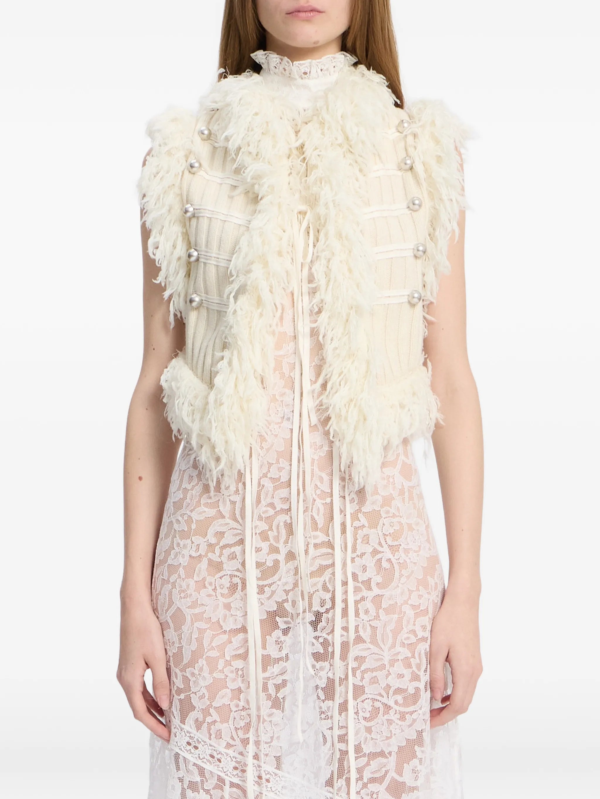 Ann Demeulemeester Ann Demeulemeester Odda Marsina Waistcoat