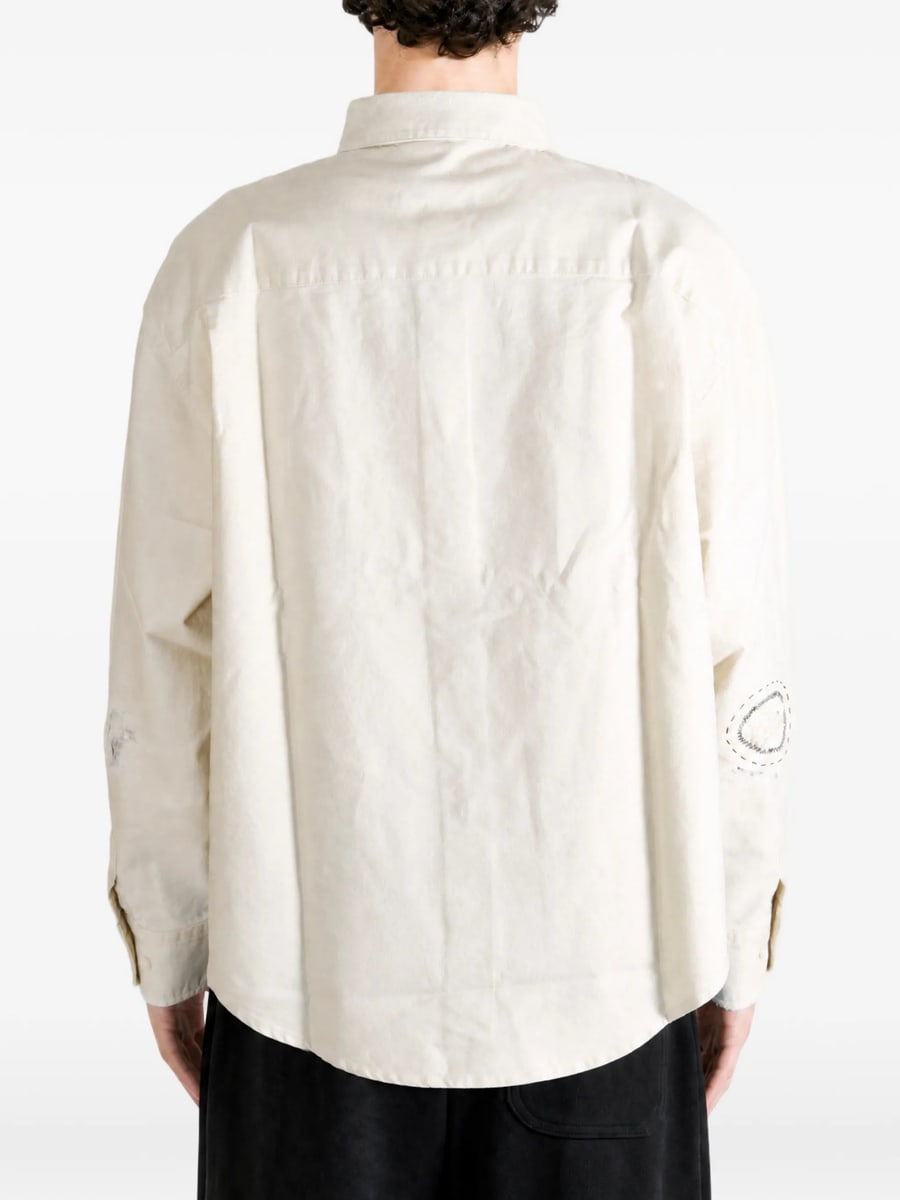 Enfants Riches Déprimés Enfants Riches Déprimés Everyday Graphic-print Button-down Shirt, view 4