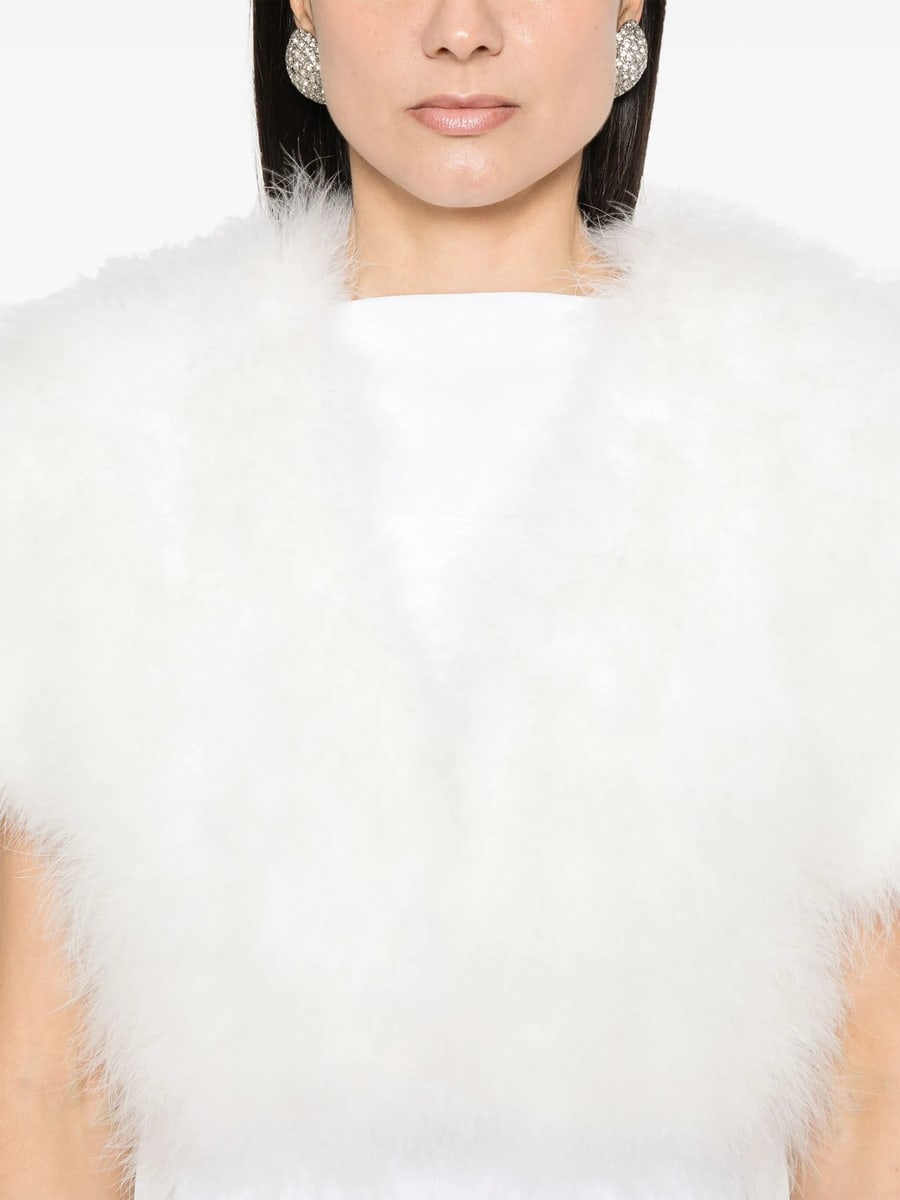 Yves Salomon Yves Salomon Feather Jacket, view 2
