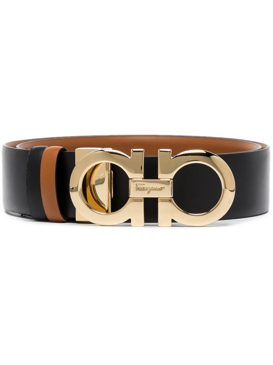 Ferragamo Ferragamo Reversible And Adjustable Gancini Belt